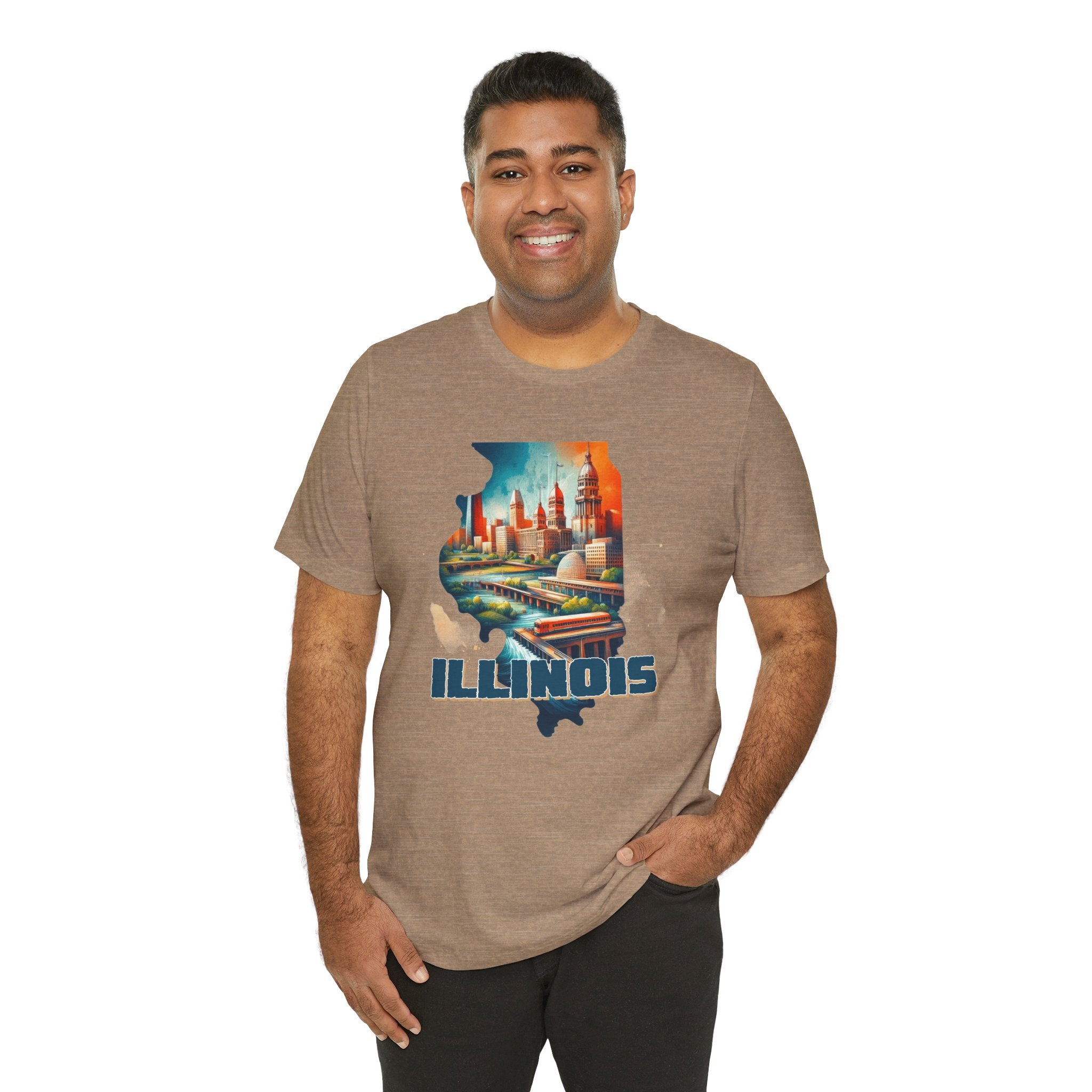 Illinois State Pride Tee - Deez Teez