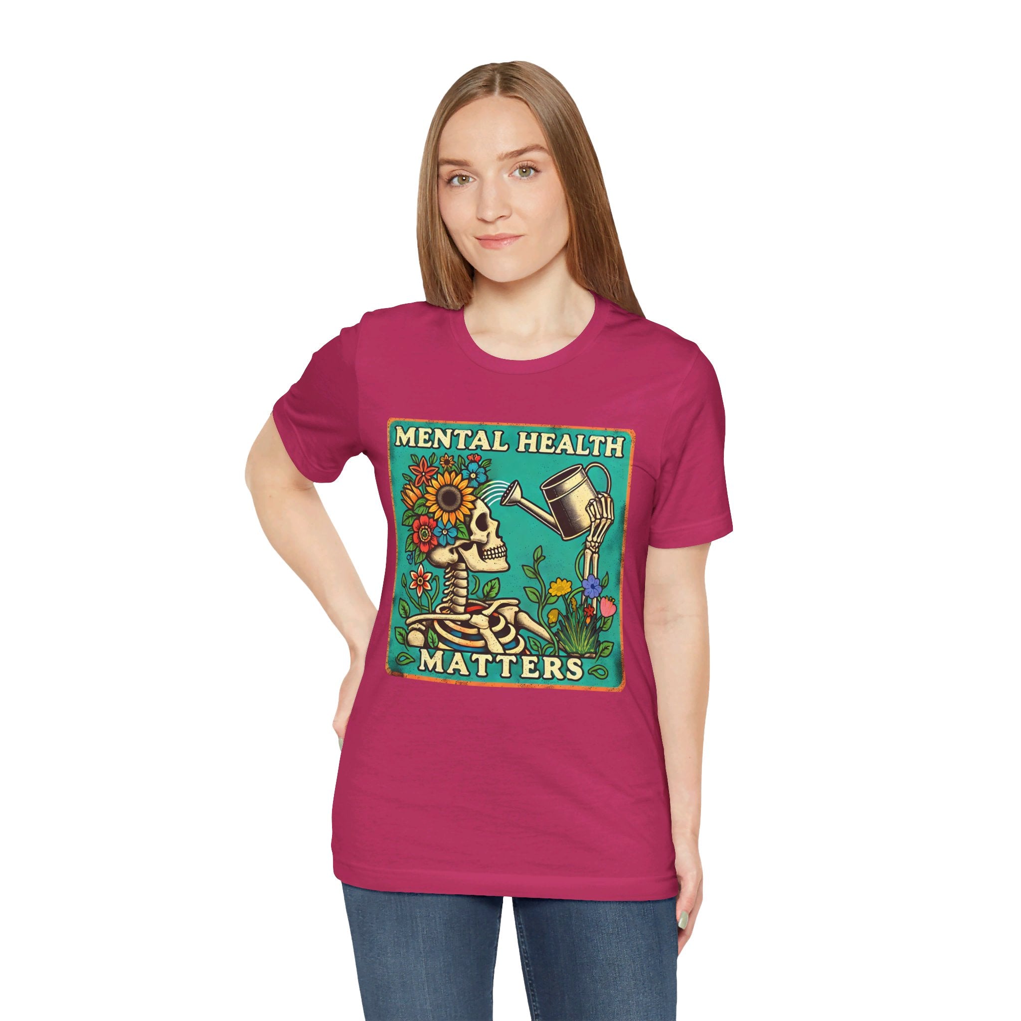 Mental Health Matters T-Shirt | Thought Garden Design - Deez Teez