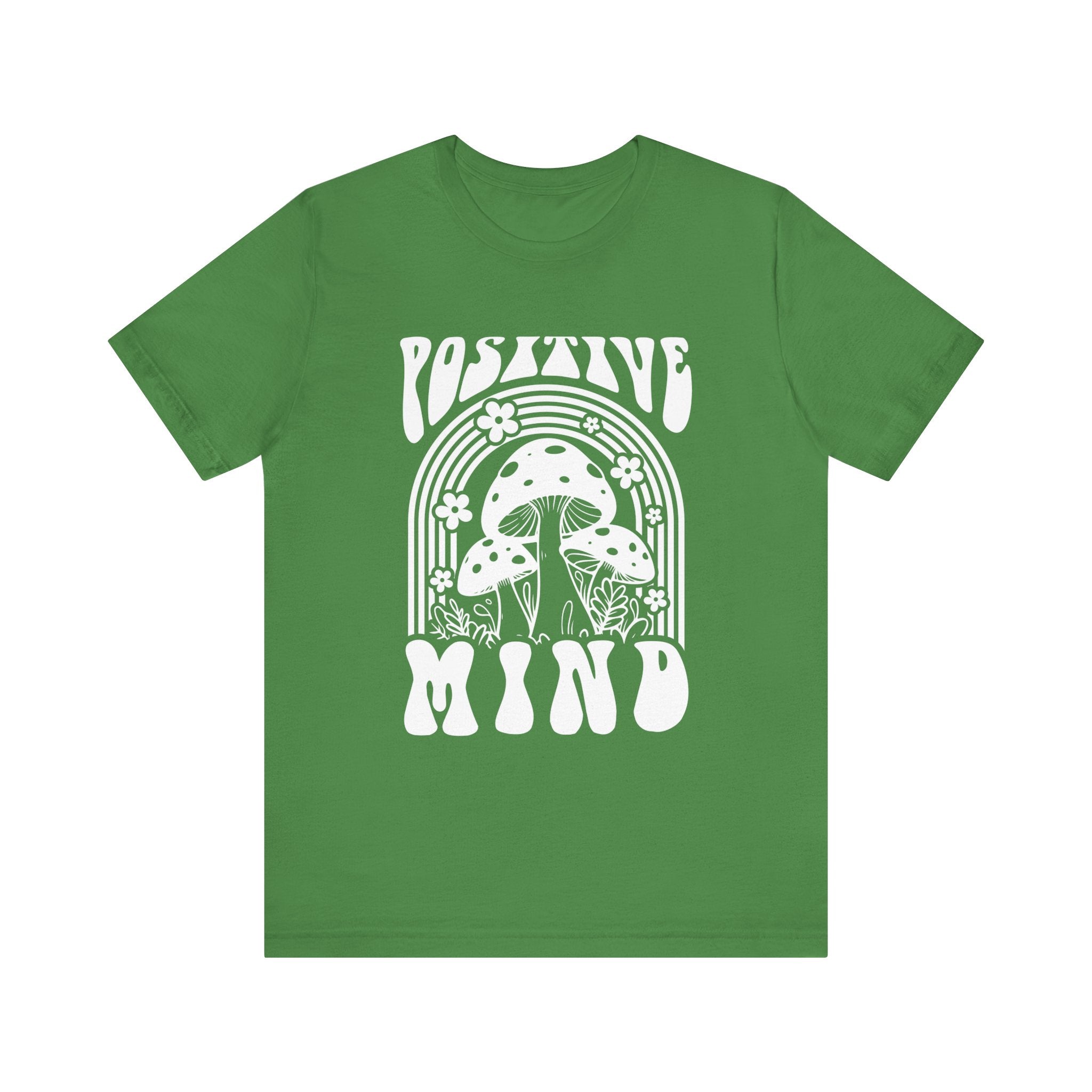 Positive Mind Graphic T-Shirt | Mindful Muscaria Tee - Deez Teez