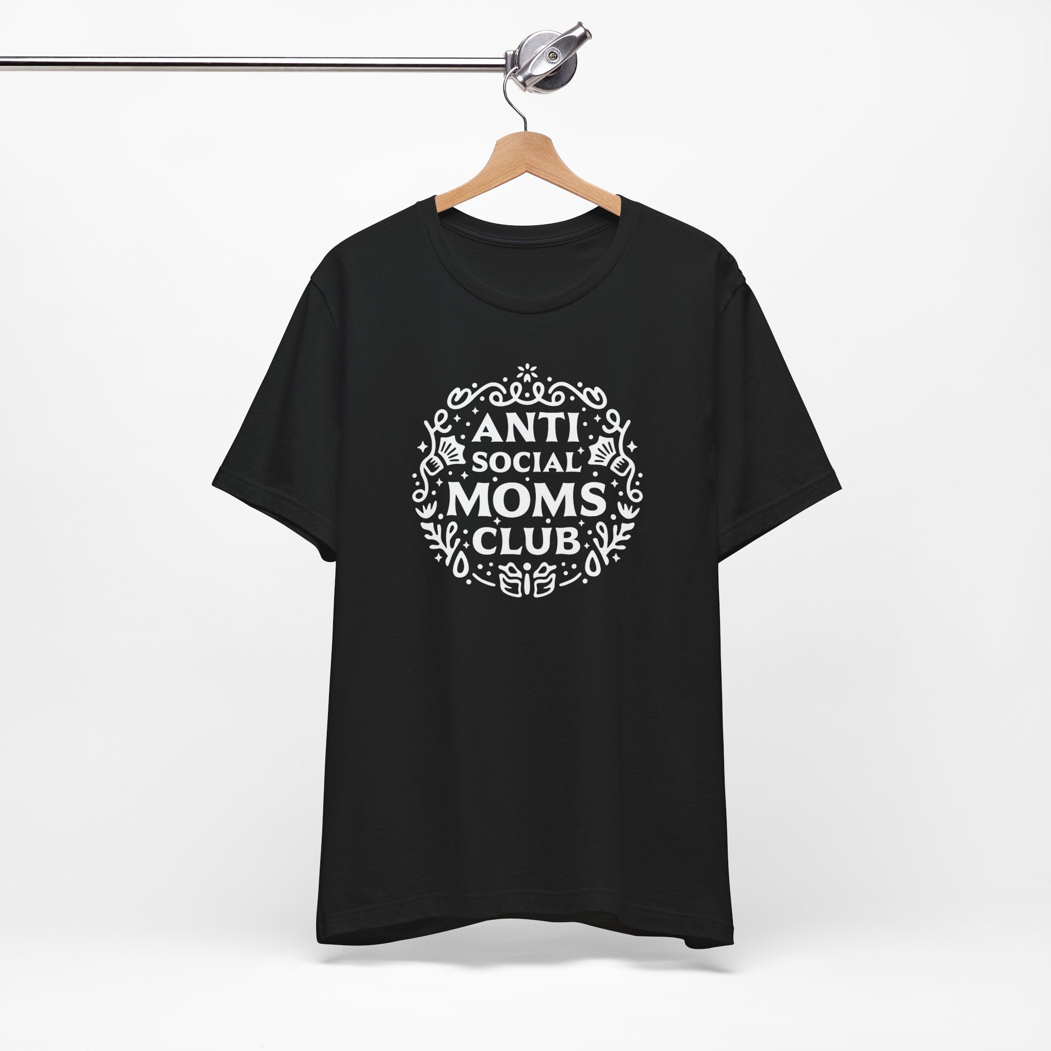 Anti-Social Moms Club T-Shirt | Funny Introvert Mom Tee