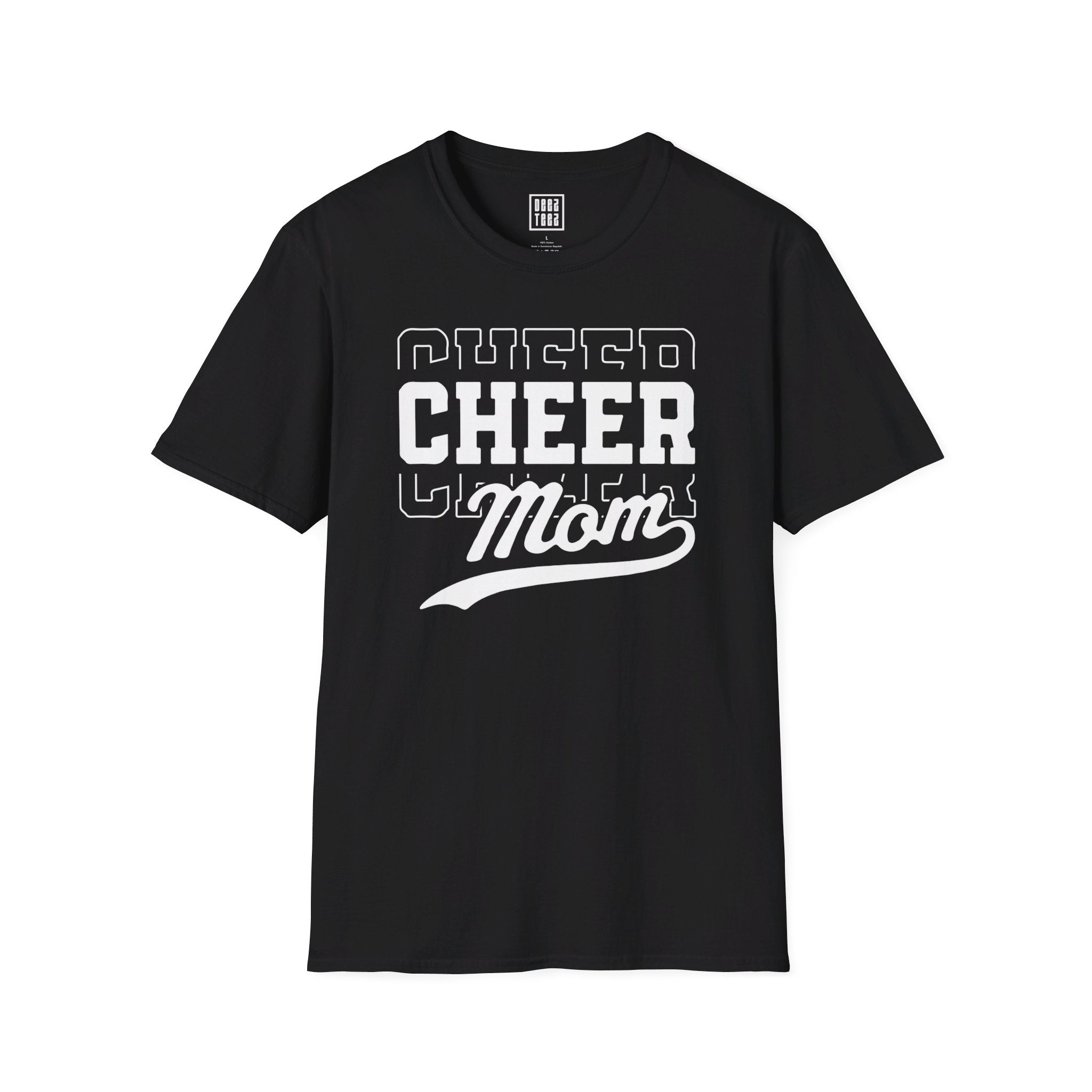 'Cheer Mom' Athlete Advocate T-Shirt | Gift For Cheerleading Parent - Deez Teez