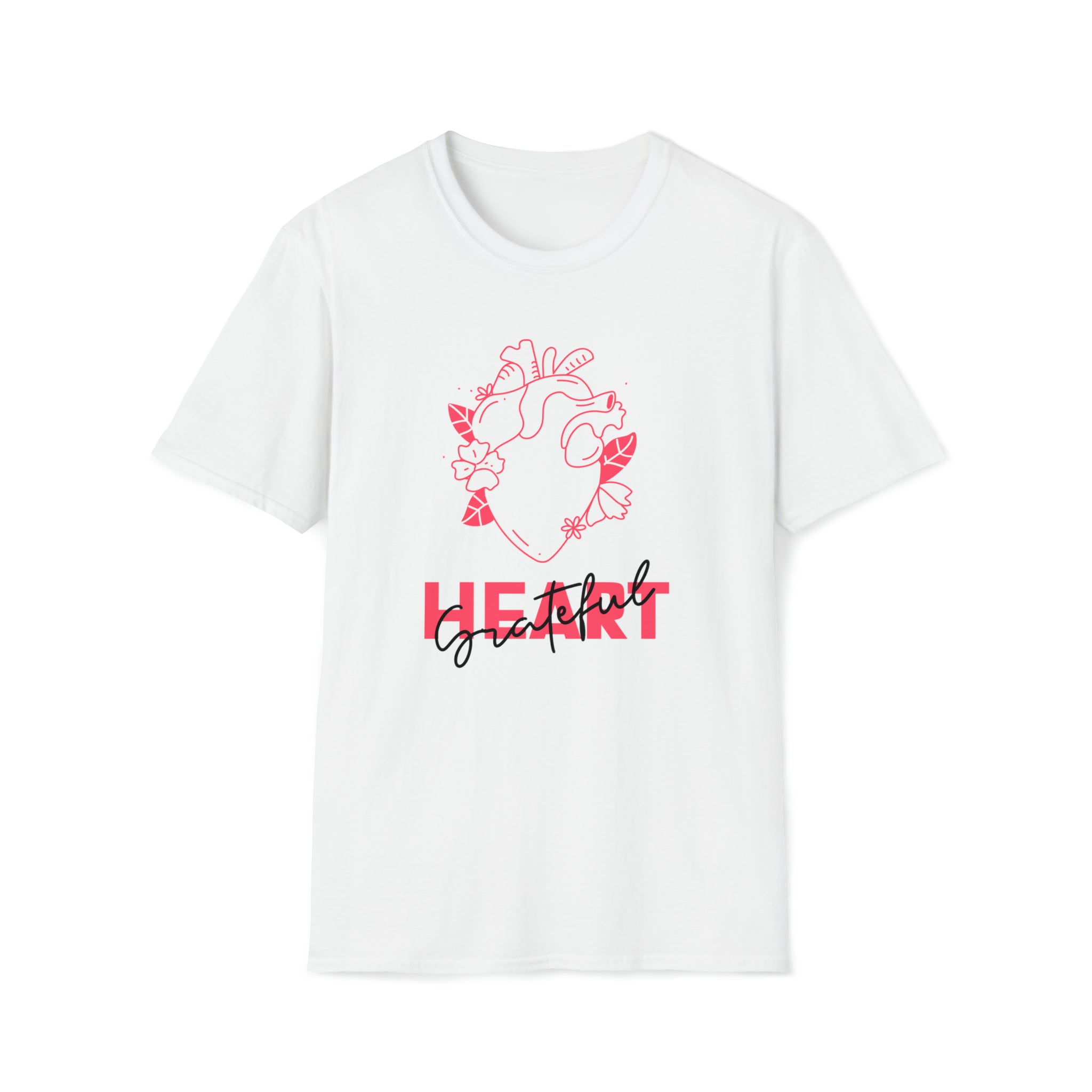 Grateful Heart Graphic T-Shirt - Deez Teez