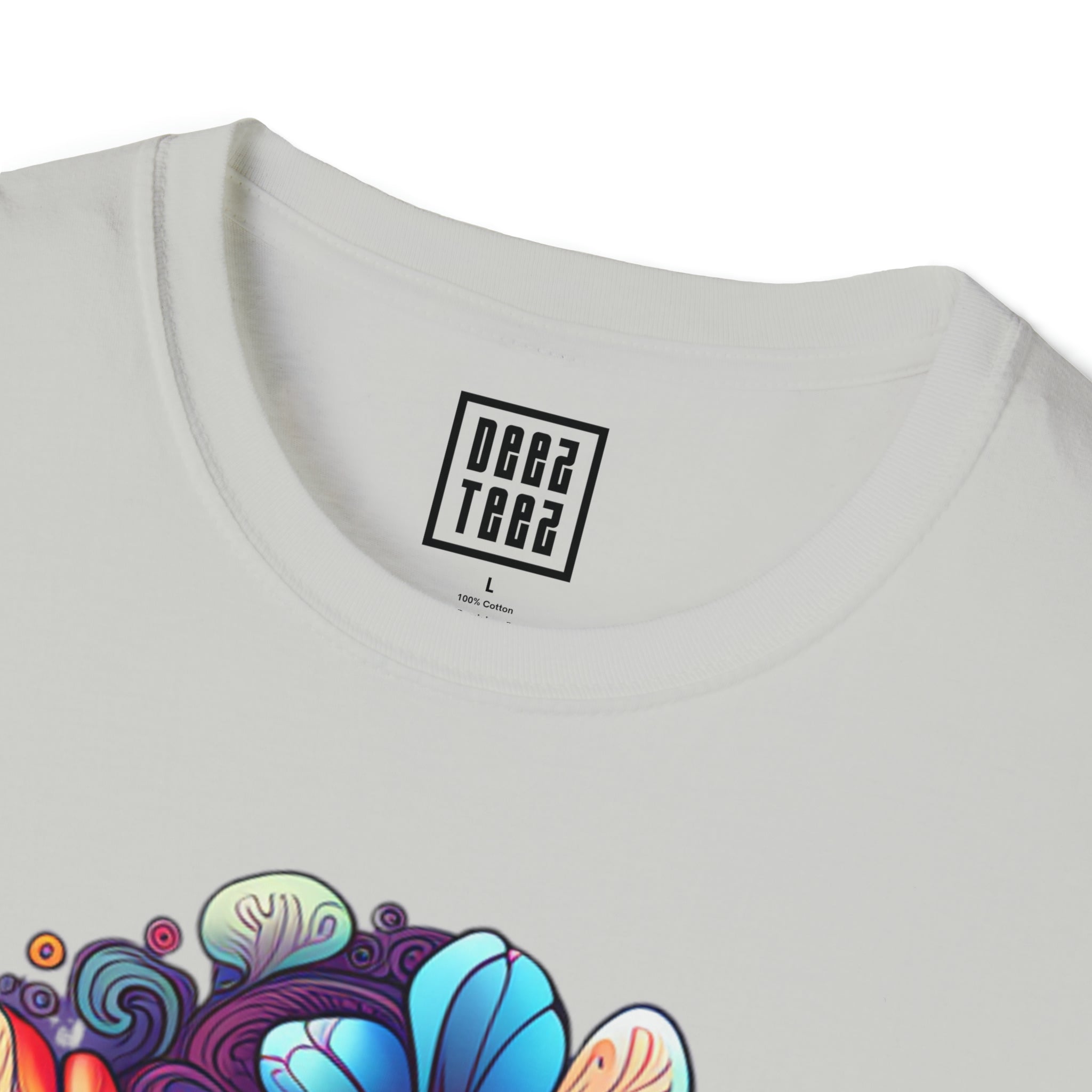 Psychedelic Mushroom Graphic T-Shirt | Trippy Fungi Tee - Deez Teez