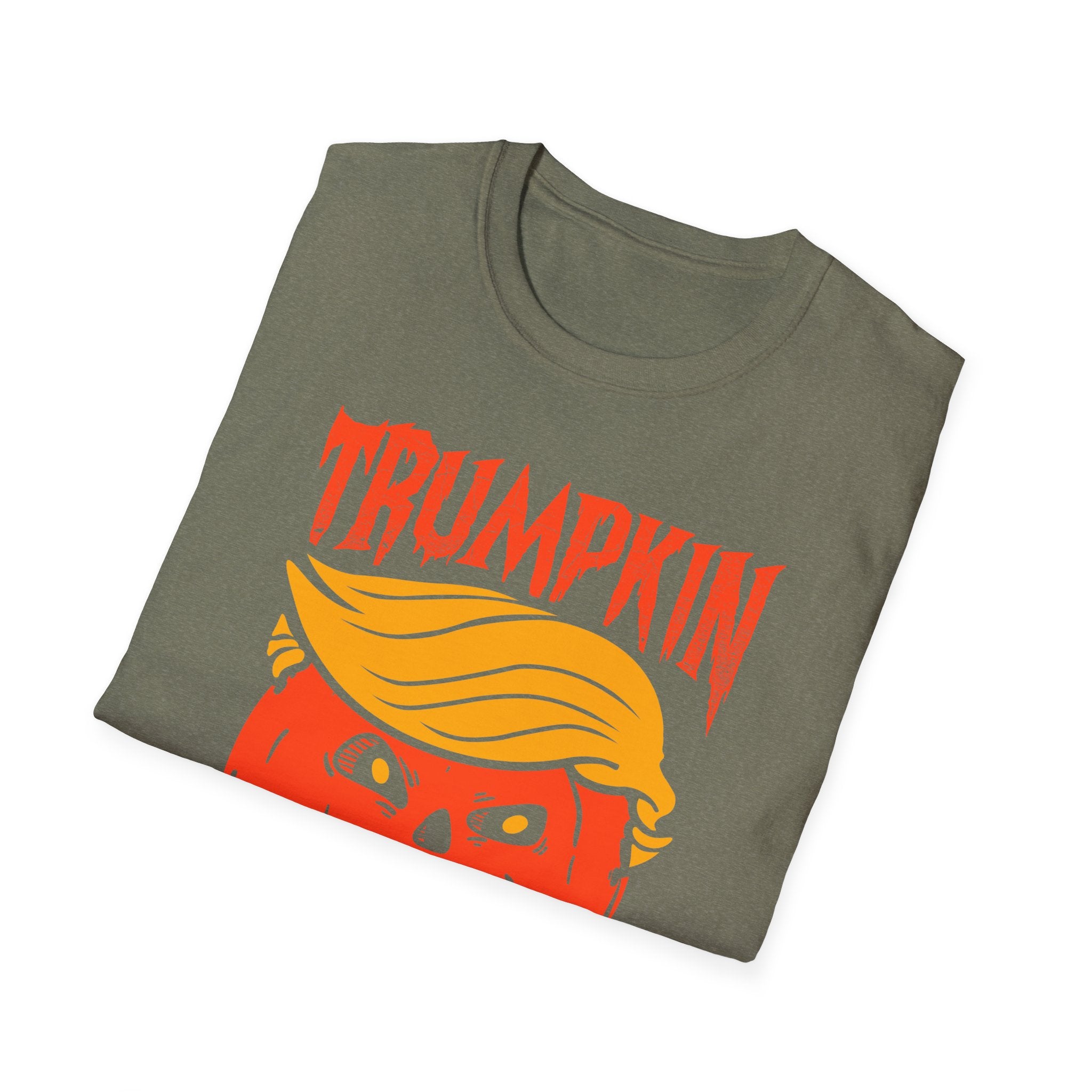 Trumpkin: Make Halloween Great Again Tee | Combover Pumpkin Donald Trump T-Shirt