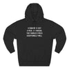 'A Diamond is Just a Piece of Charcoal That Handled Stress Exceptionally Well' Motivational Quote | Unisex Premium Pullover Hoodie - Deez Teez