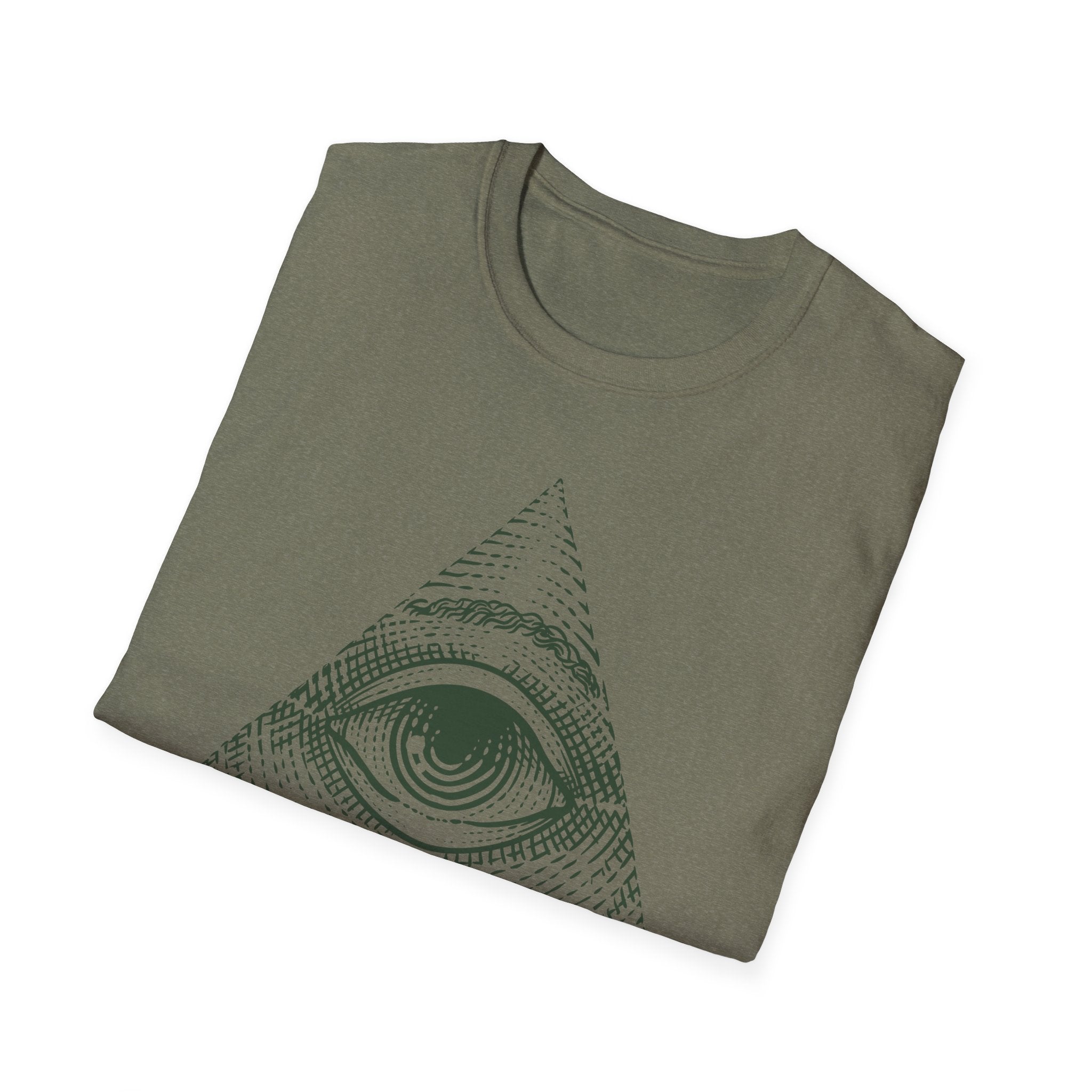 Illuminati Eye T-Shirt | Mysterious All-Seeing Eye Design