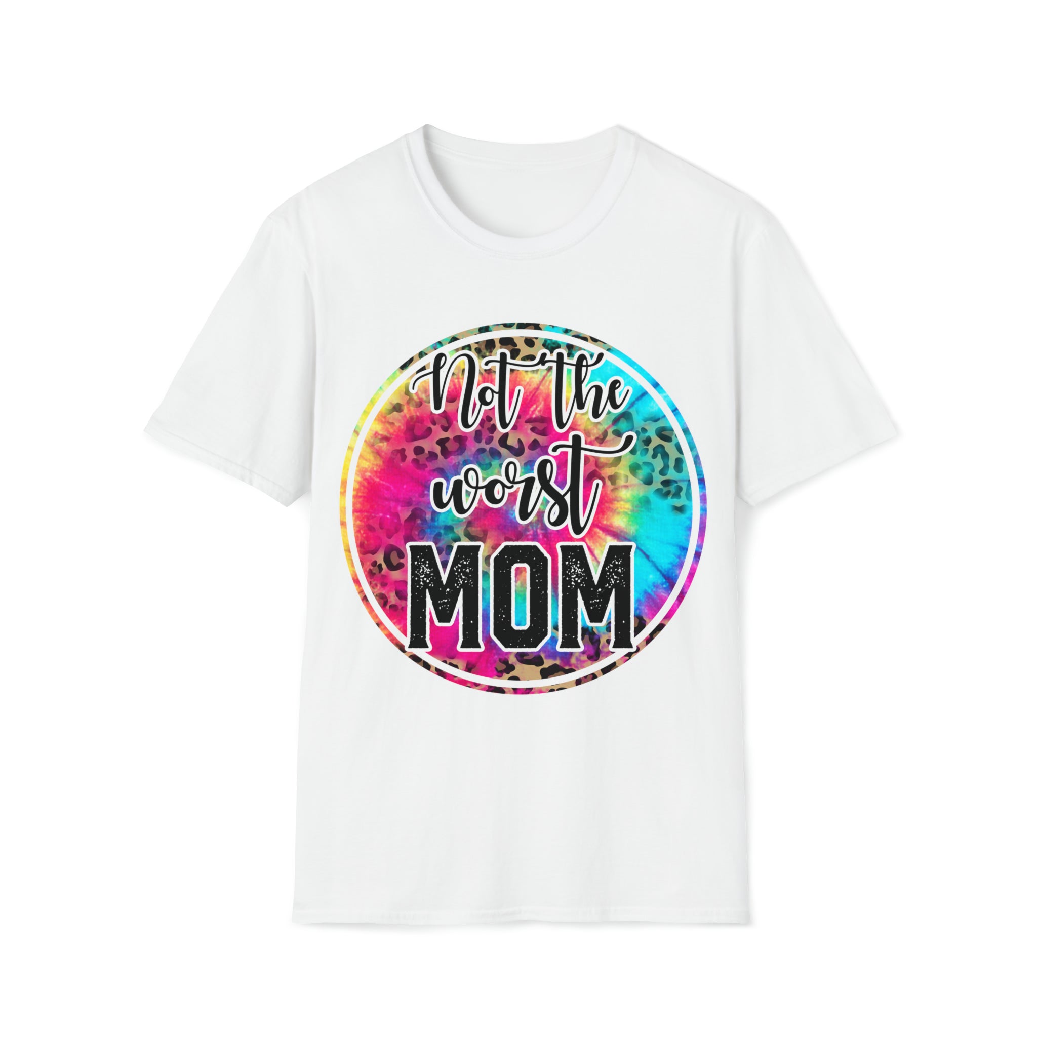 Mom Pride T-Shirt | "Not the Worst Mom" Graphic Tee | Celebrate Parenting with Humor - Deez Teez