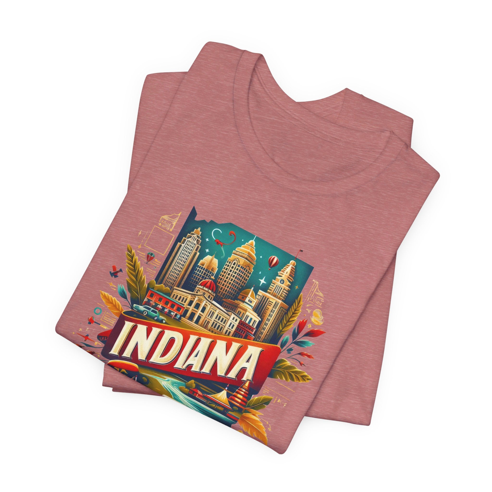 Indiana State Pride T-Shirt | State of Indiana Graphic Tee - Deez Teez