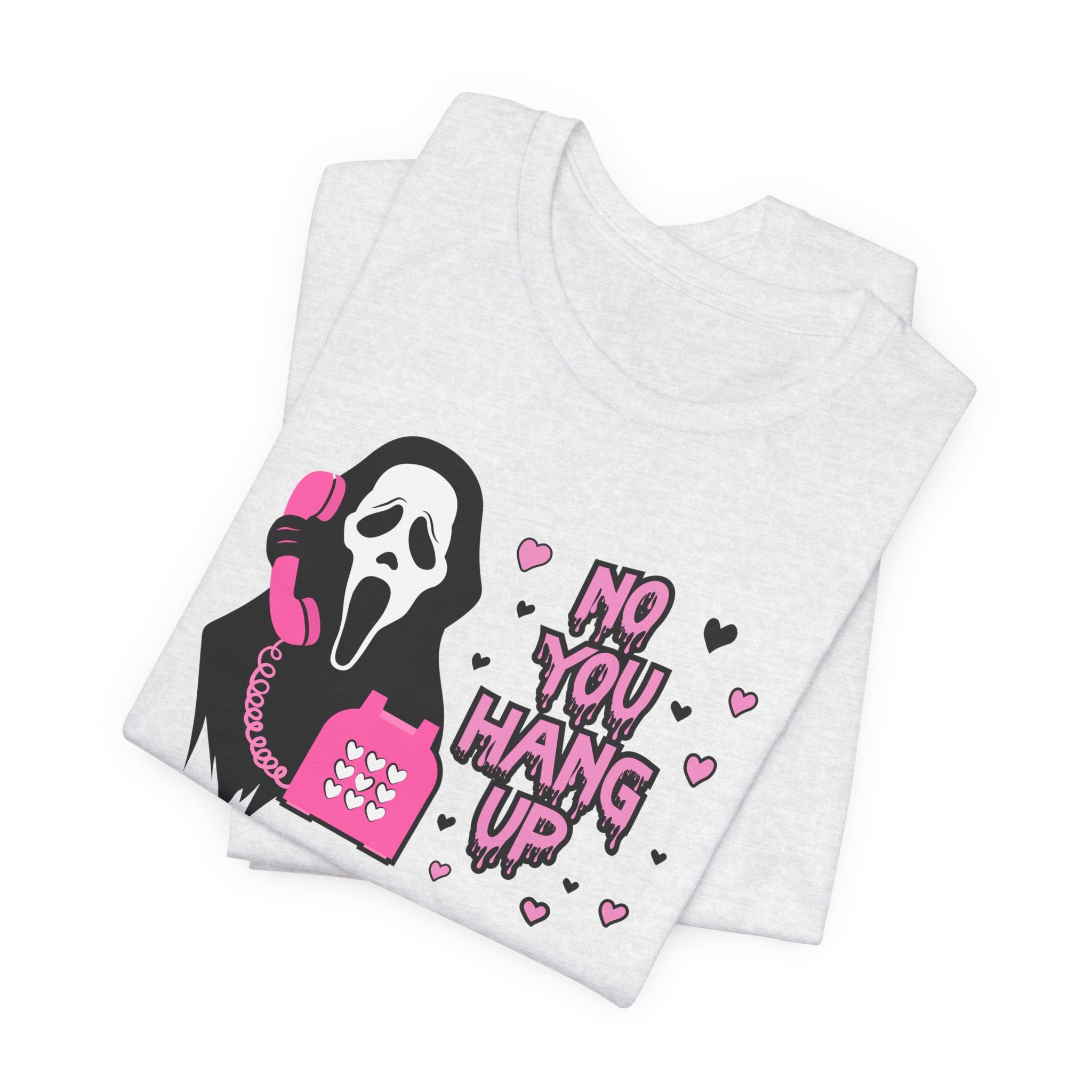 Scream Movie 'No You Hang Up' Tee | Classic Horror Movie Scene T-Shirt - Deez Teez