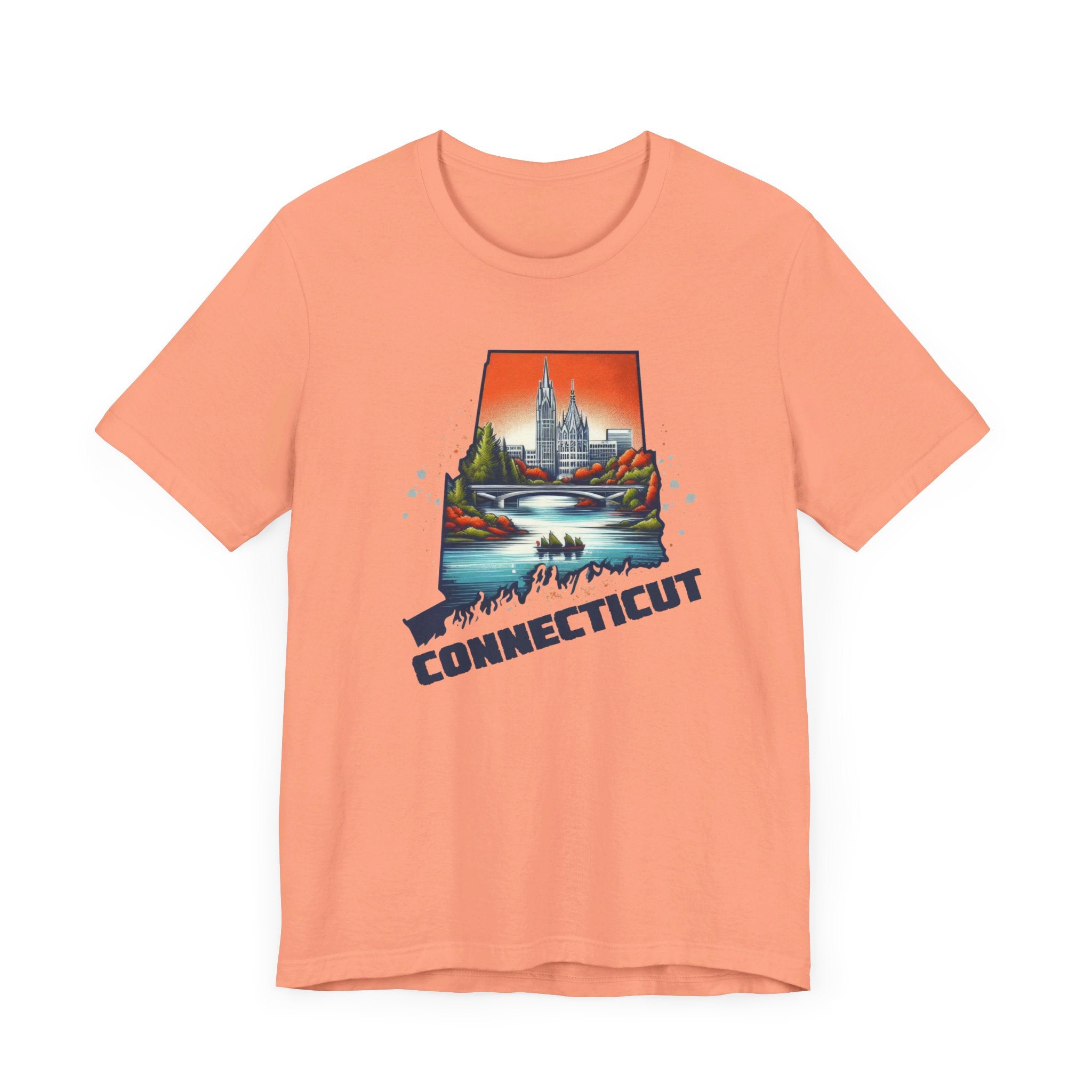 Connecticut State Pride T-Shirt - Deez Teez