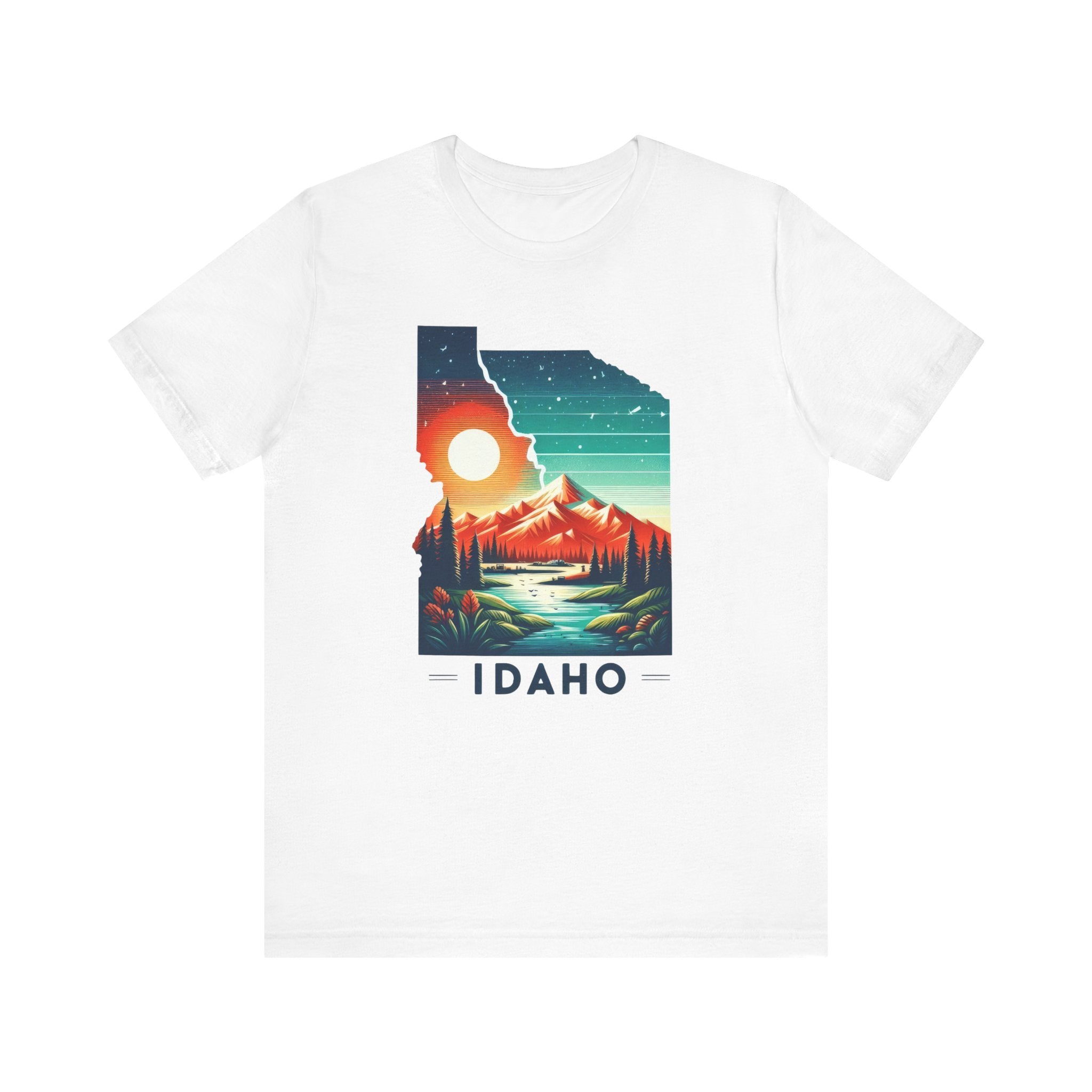 Idaho State Pride T-Shirt | State of Idaho Graphic T-Shirt - Deez Teez