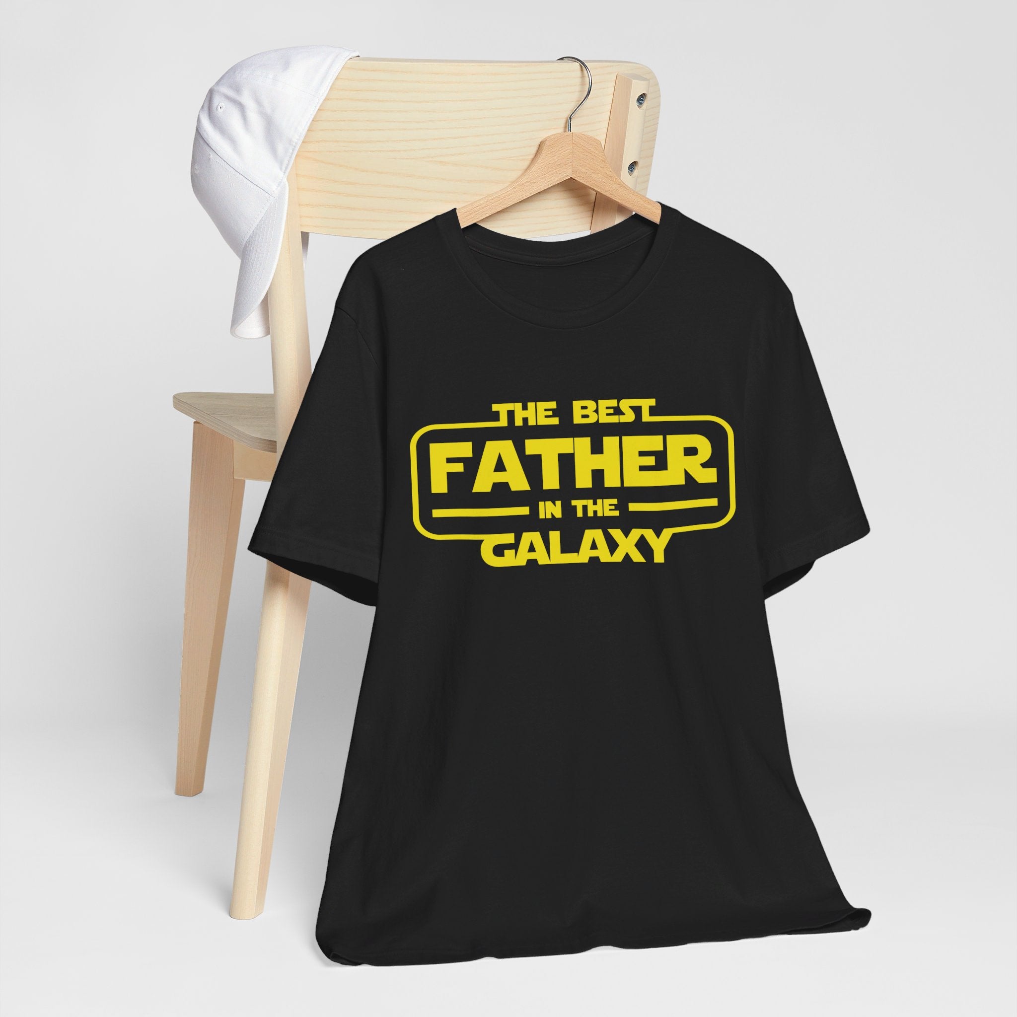 Best Father in the Galaxy T-Shirt | Classic Movie Fathers Day Gift - Deez Teez