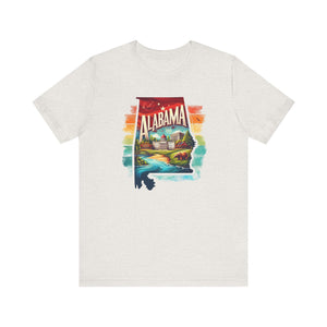 Alabama State Pride Jersey Tee - Deez Teez