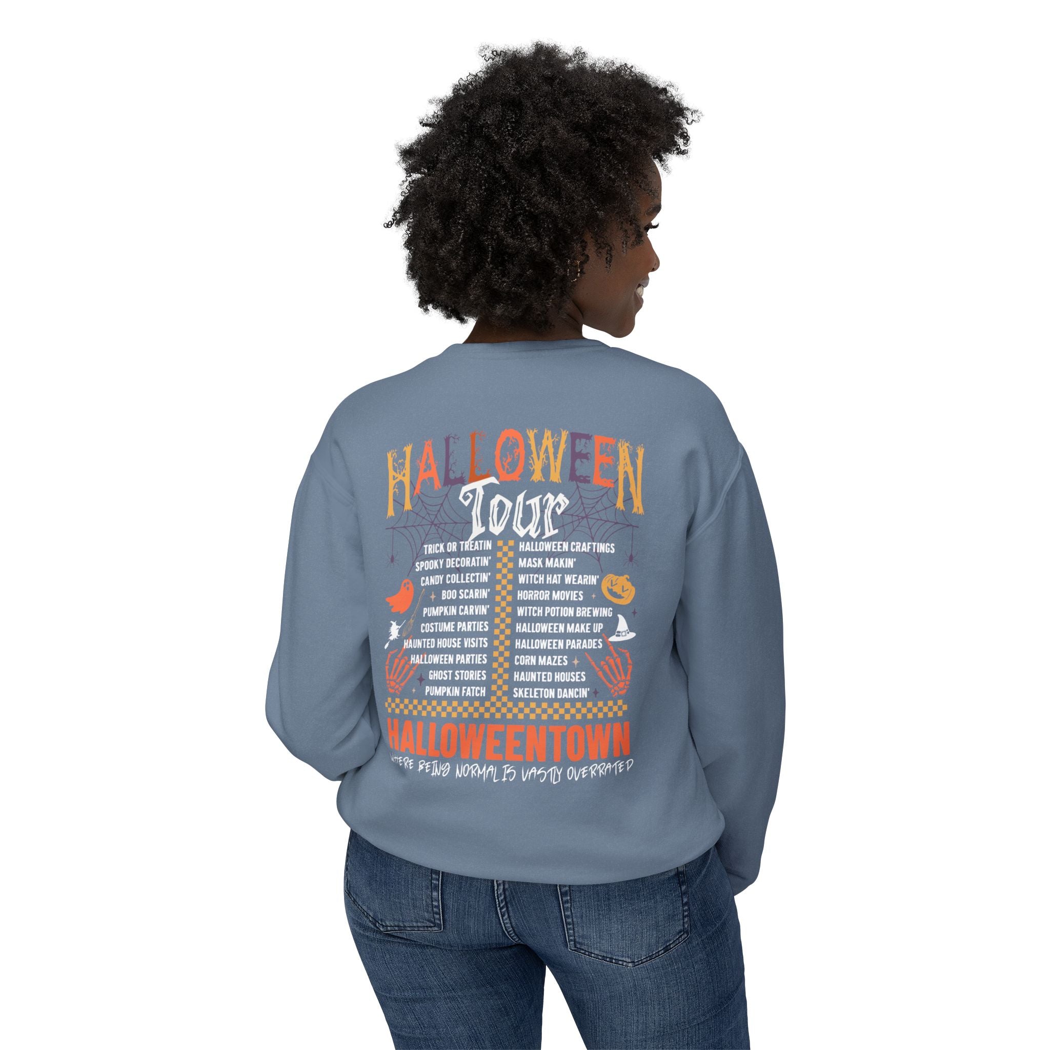 Halloween Tour Crewneck Sweatshirt - Deez Teez