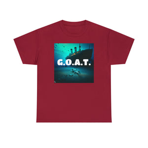 The GOAT T-Shirt | Sunken Titanic Tee - Deez Teez