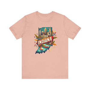 Indiana State Pride T-Shirt | State of Indiana Graphic Tee - Deez Teez