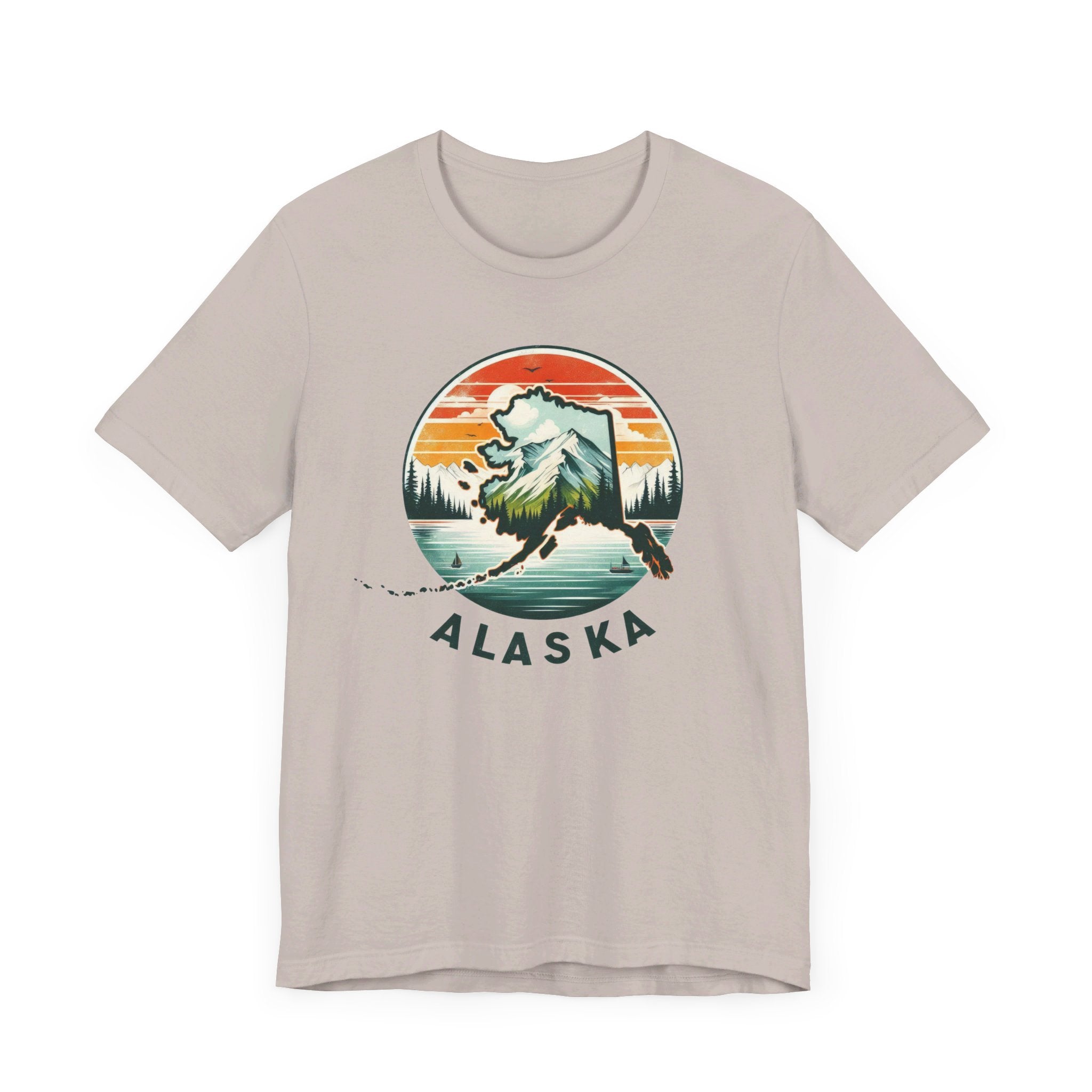 Alaska State Pride Jersey T-Shirt - Deez Teez