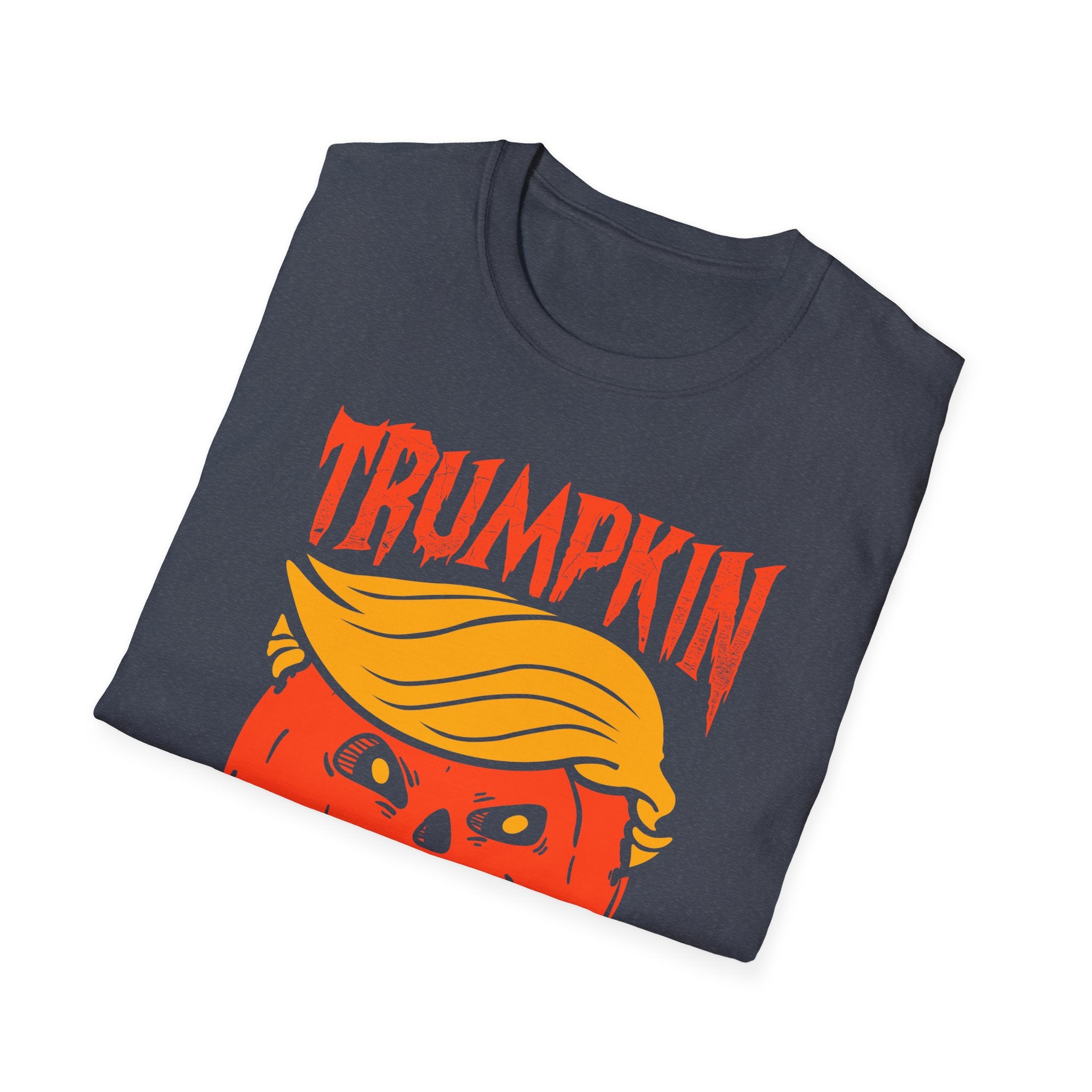 Trumpkin: Make Halloween Great Again Tee | Combover Pumpkin Donald Trump T-Shirt