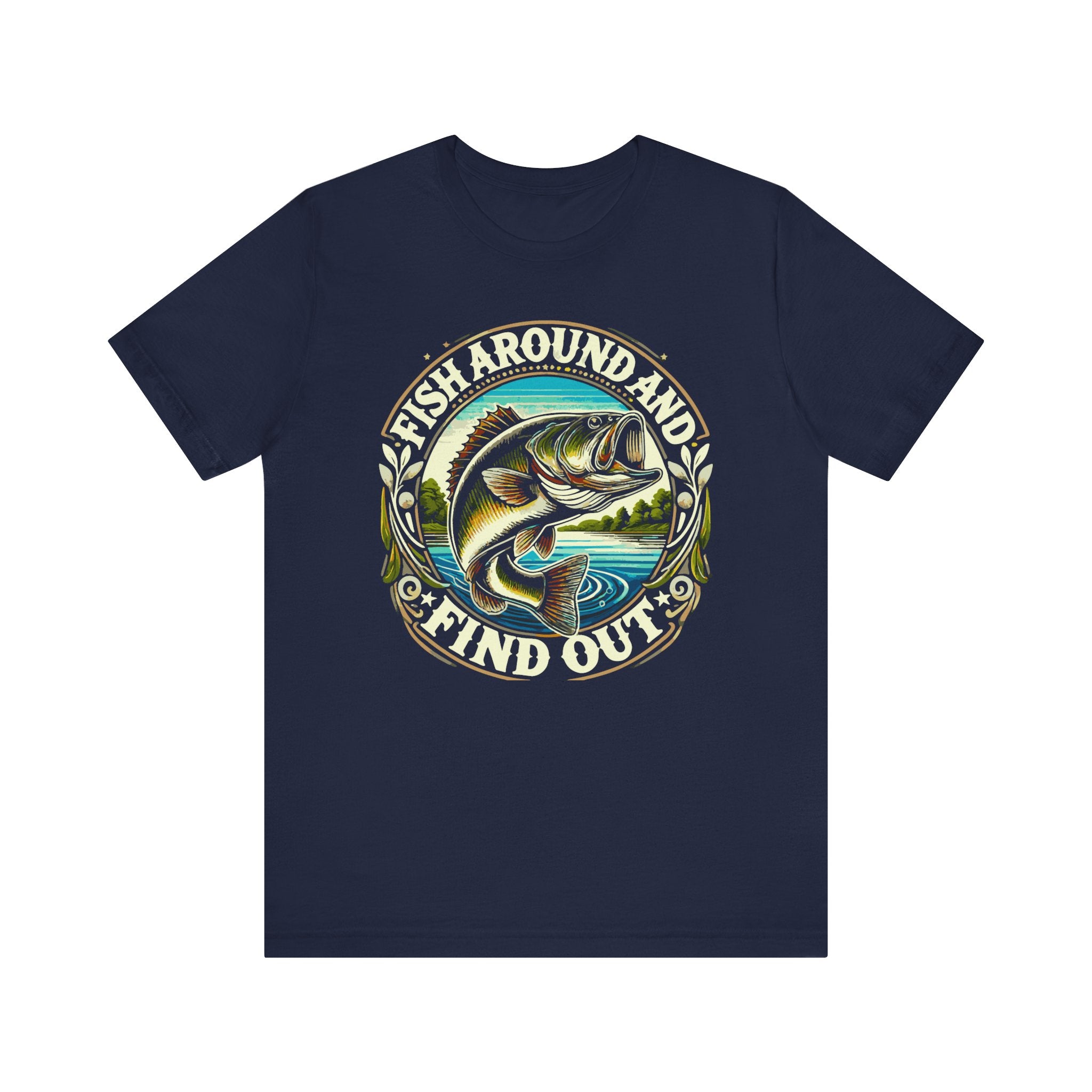 'Fish Around and Find Out' Angler's T-Shirt | Fisherman FAFO T-Shirt - Deez Teez