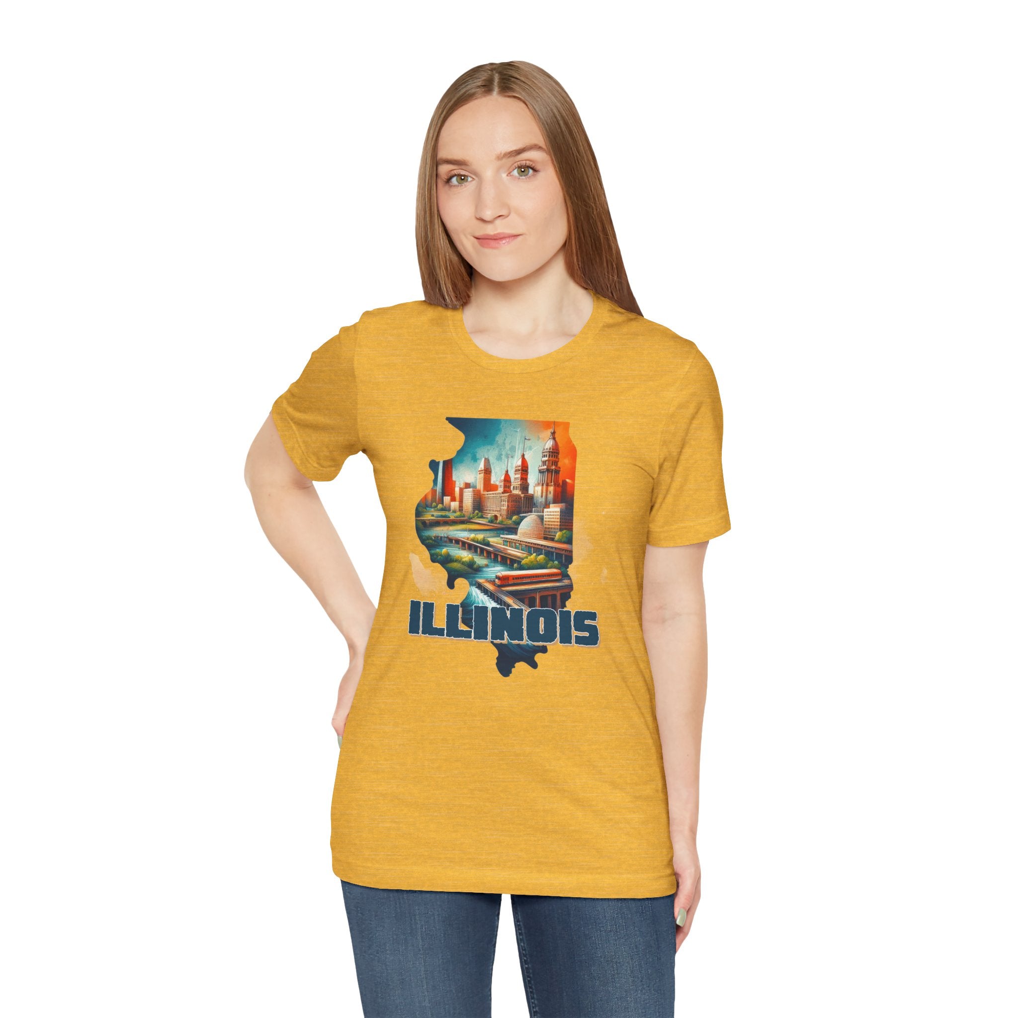 Illinois State Pride Tee - Deez Teez