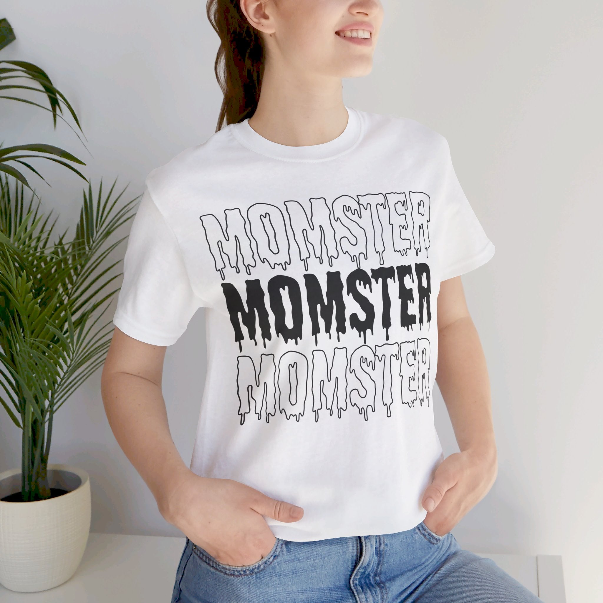 'Momster' T-Shirt | Monster Mommy Tee - Deez Teez