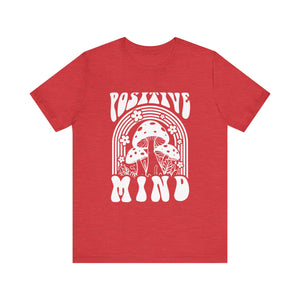 Positive Mind Graphic T-Shirt | Mindful Muscaria Tee - Deez Teez