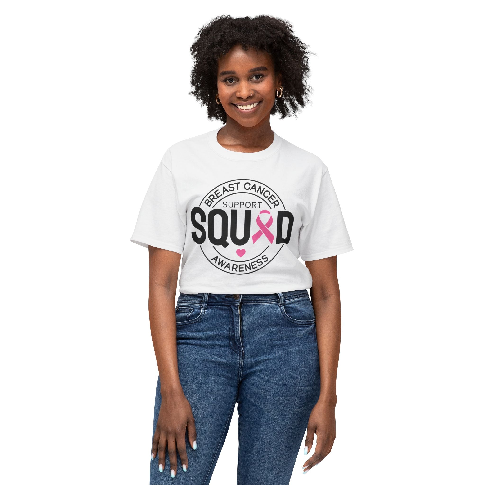 Breast Cancer Awareness Squad T-Shirt | BCA Group Shirt - Deez Teez