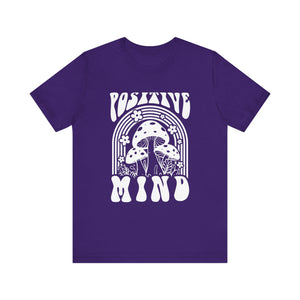 Positive Mind Graphic T-Shirt | Mindful Muscaria Tee - Deez Teez