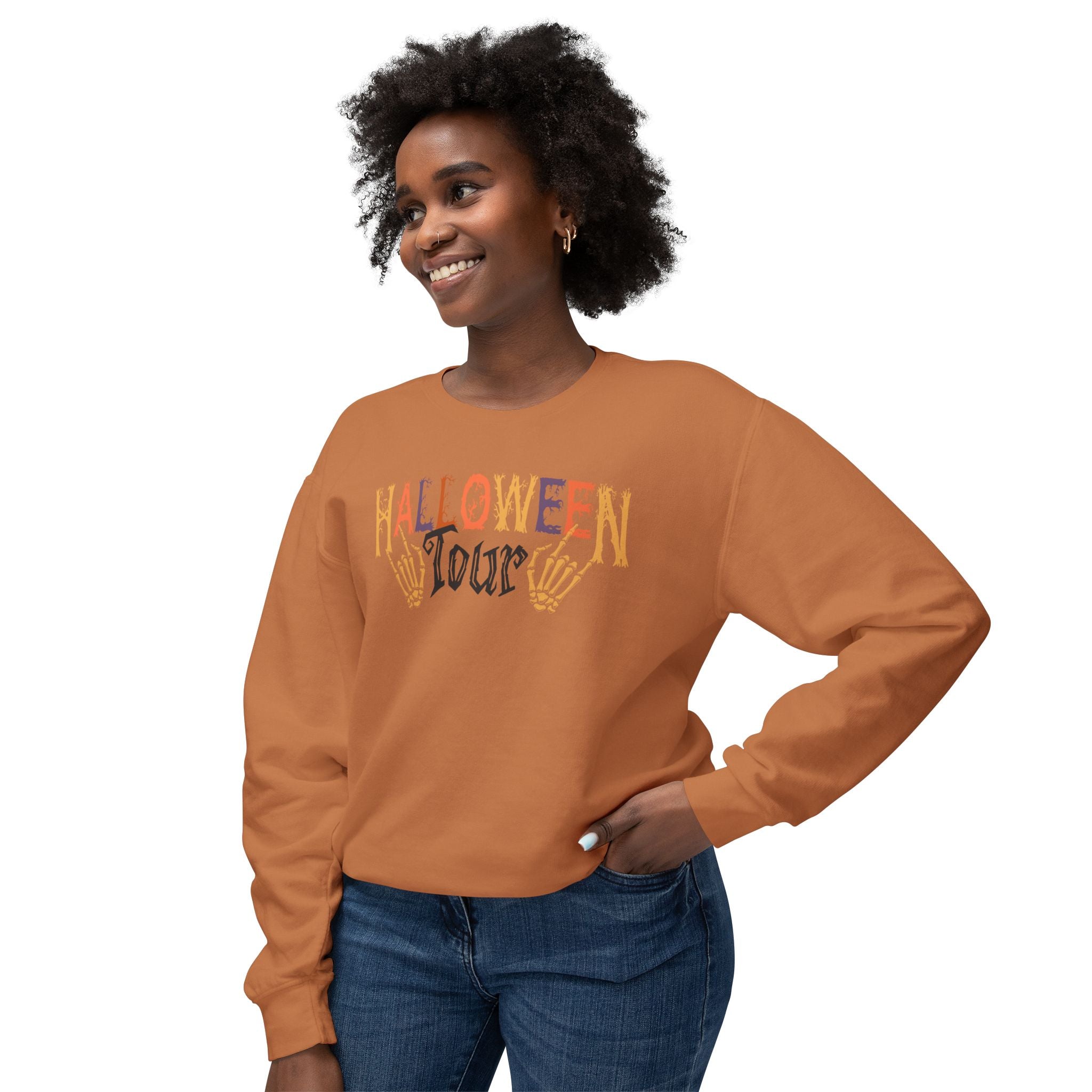 Halloween Tour Crewneck Sweatshirt - Deez Teez