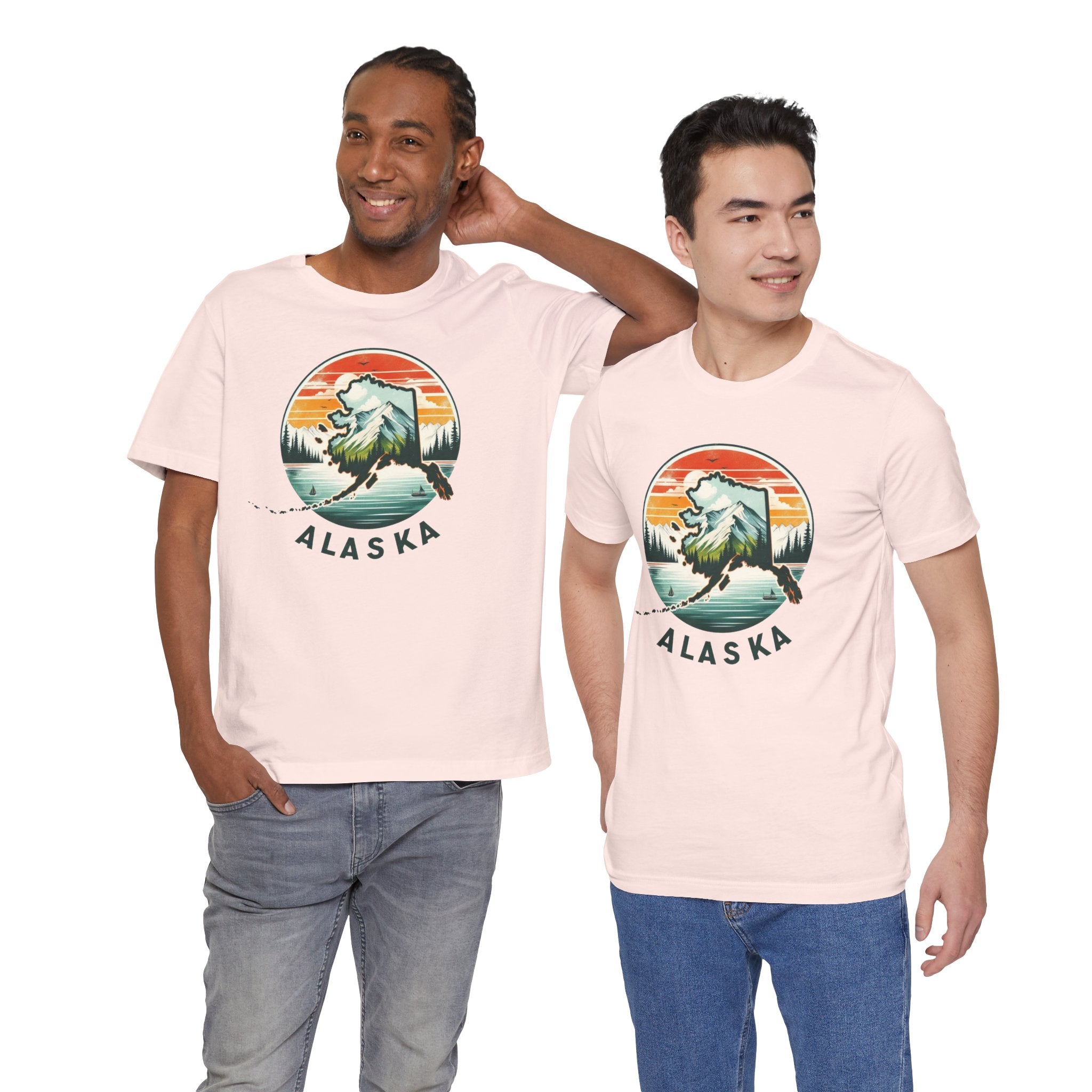 Alaska State Pride Jersey T-Shirt - Deez Teez
