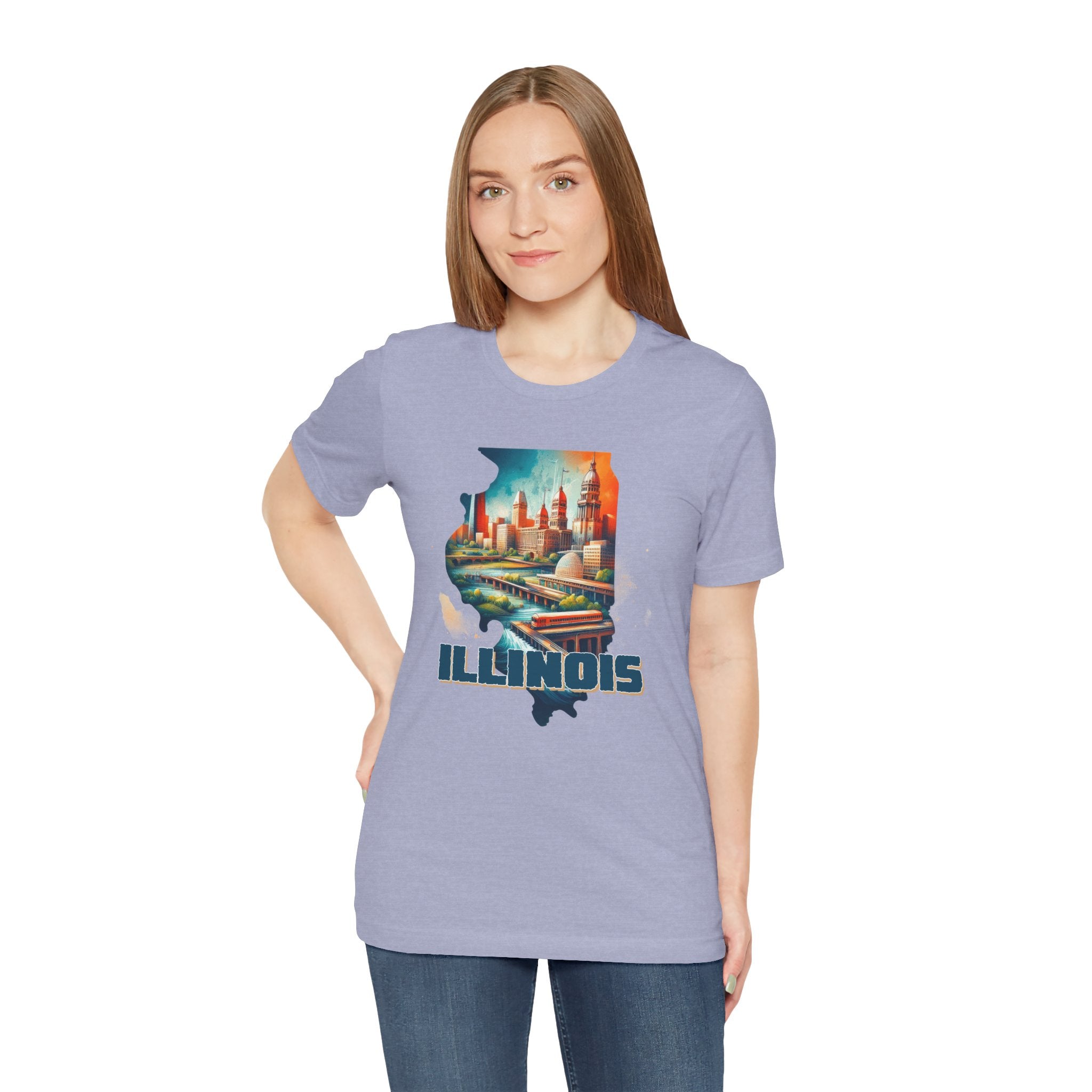 Illinois State Pride Tee - Deez Teez