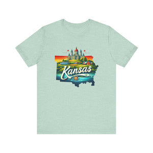 Kansas State Pride T-Shirt | State of Arizona Graphic Tee - Deez Teez