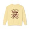 "Meowdy Partner - Whiskers in the Wind" Cowboy Western Theme Cat Lover Rodeo Design Sweatshirt - Deez Teez