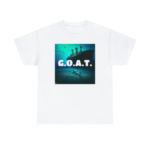 The GOAT T-Shirt | Sunken Titanic Tee - Deez Teez