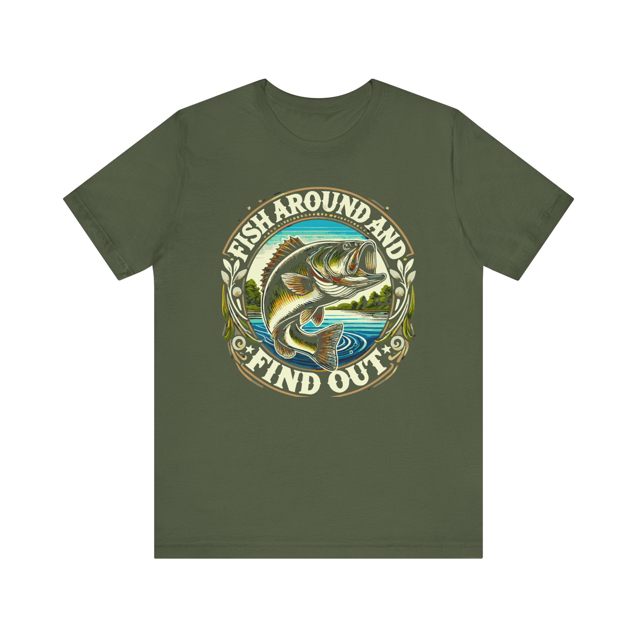 'Fish Around and Find Out' Angler's T-Shirt | Fisherman FAFO T-Shirt - Deez Teez