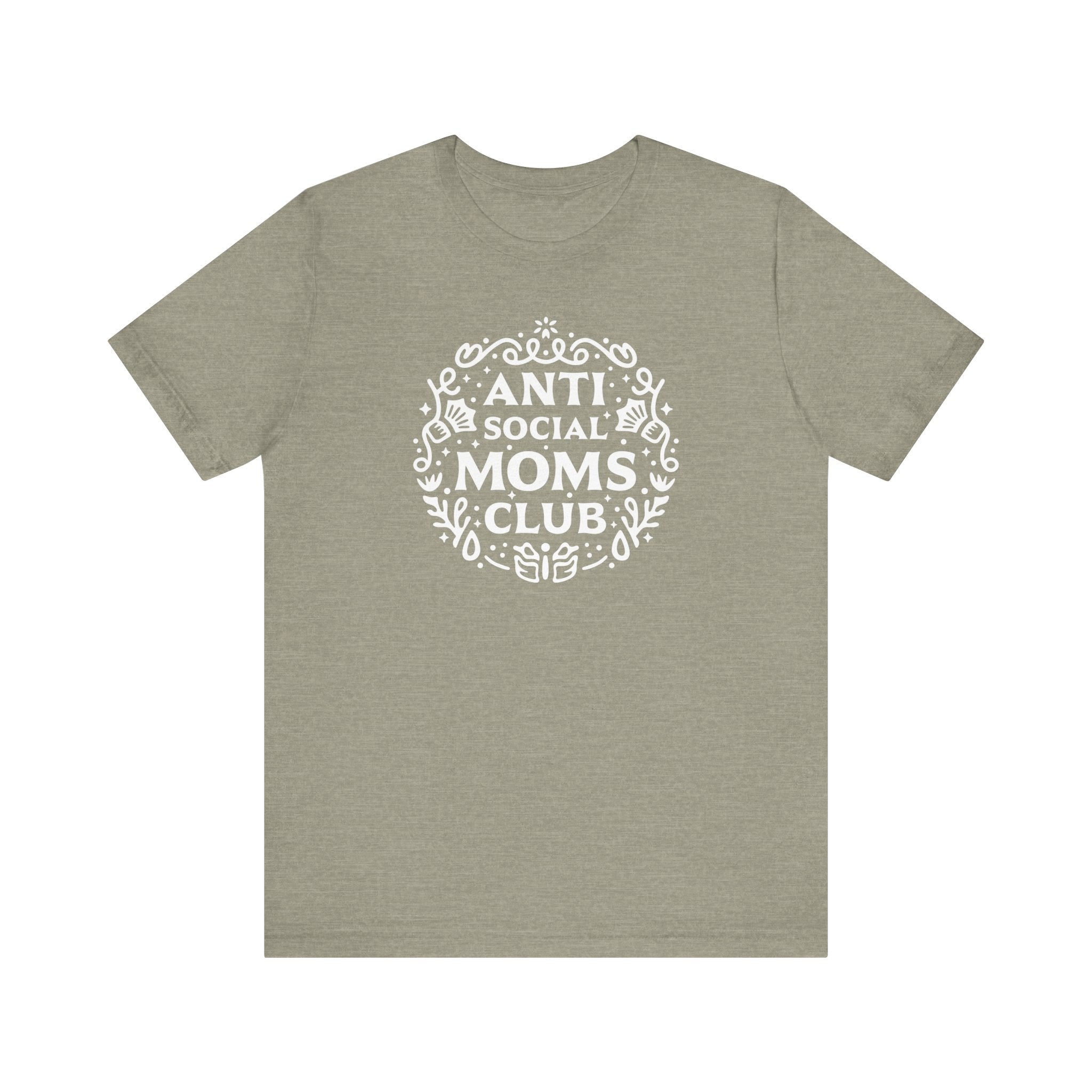 Anti-Social Moms Club T-Shirt | Funny Introvert Mom Tee