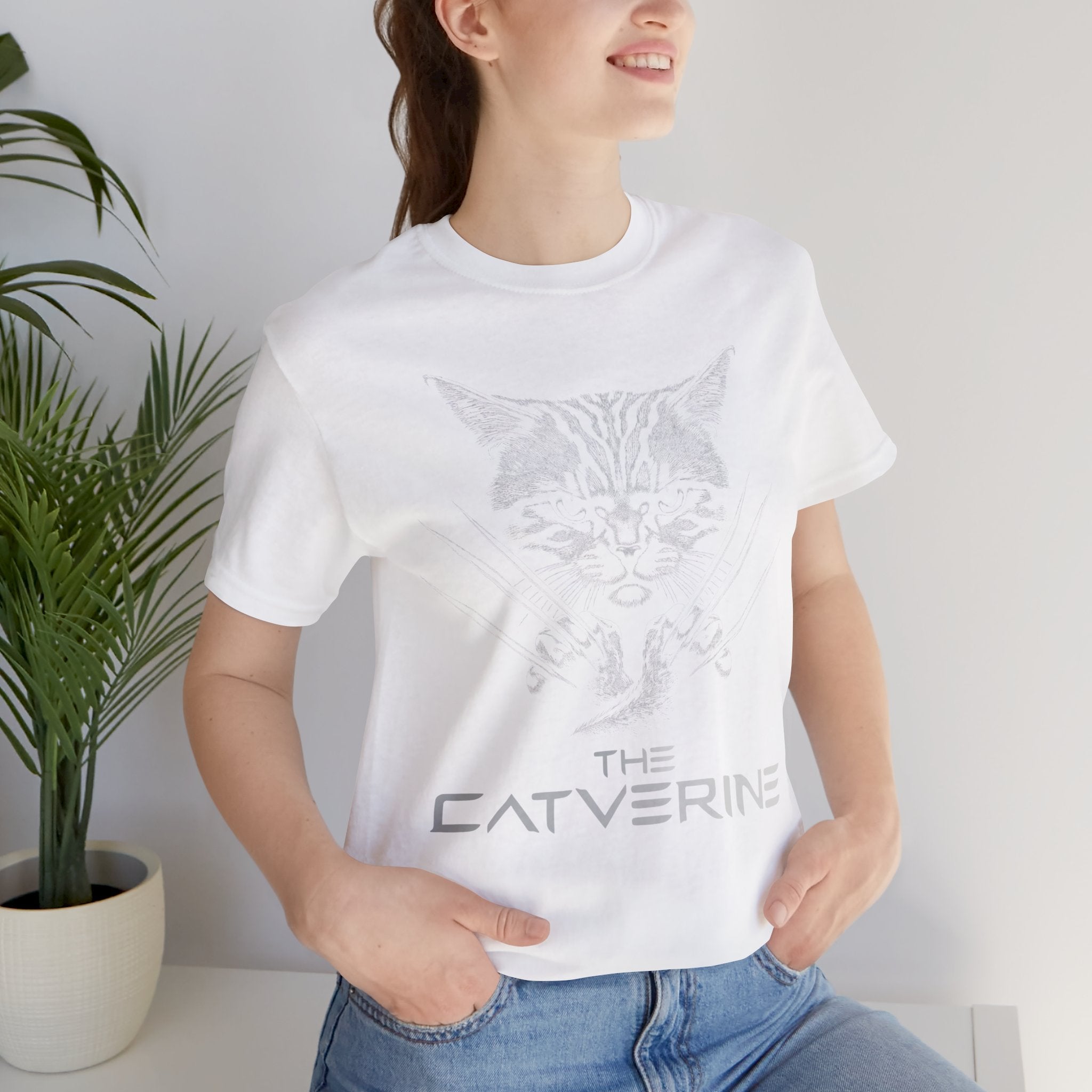 'The Catverine' T-Shirt - Deez Teez