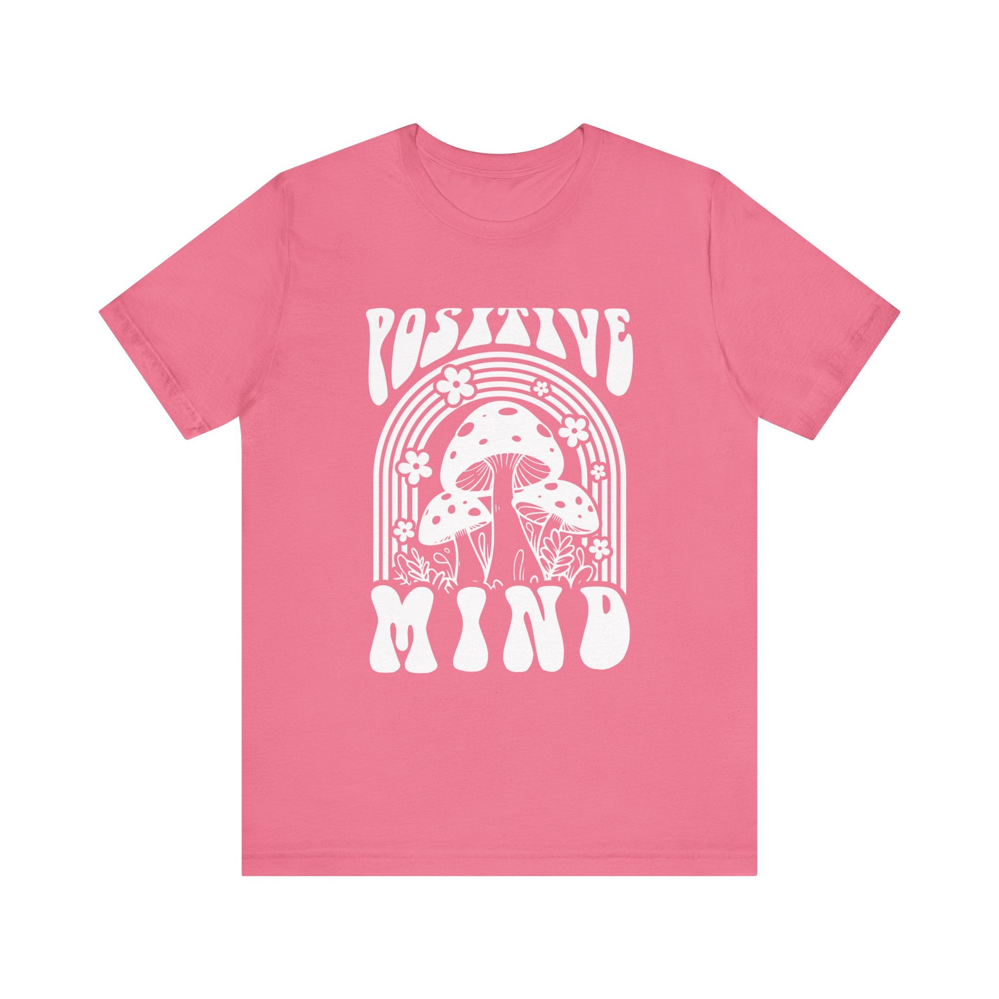 Positive Mind Graphic T-Shirt | Mindful Muscaria Tee - Deez Teez