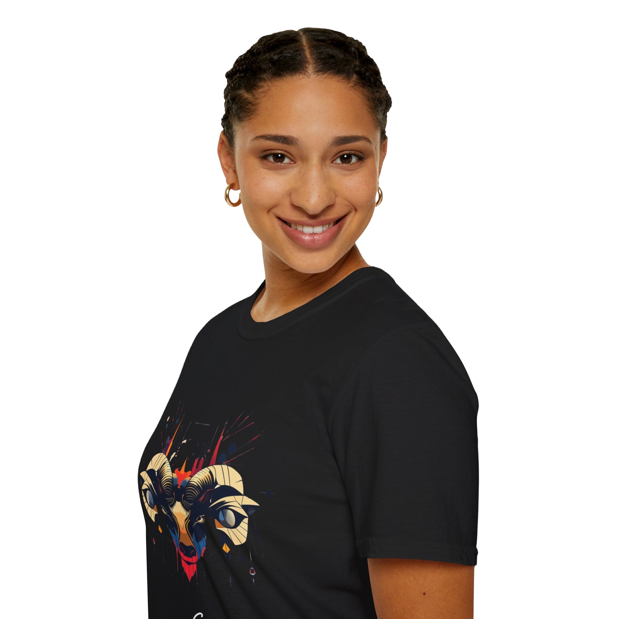 Capricorn Zodiac T-Shirt | Capricorn Goat Astrology Tee