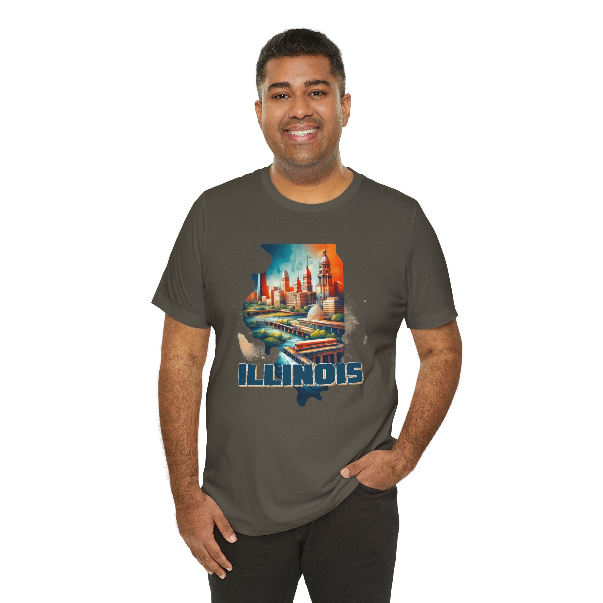 Illinois State Pride Tee - Deez Teez