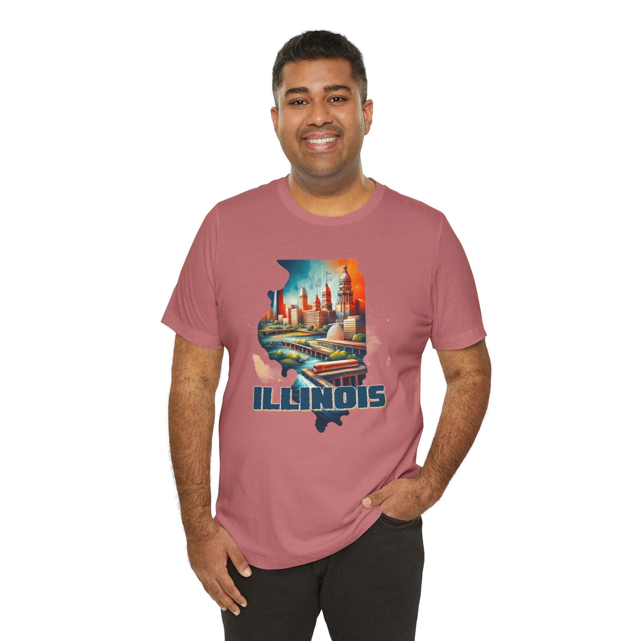 Illinois State Pride Tee - Deez Teez