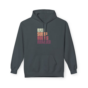 'Eat. Sleep. Books. Repeat.' Reader Life Hoodie | Book Lover Sweatshirt