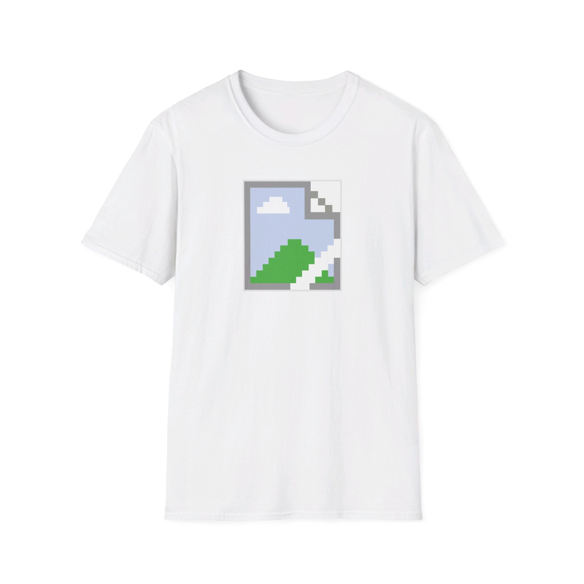 Broken Image Icon | Funny Graphic Design T-Shirt - Deez Teez