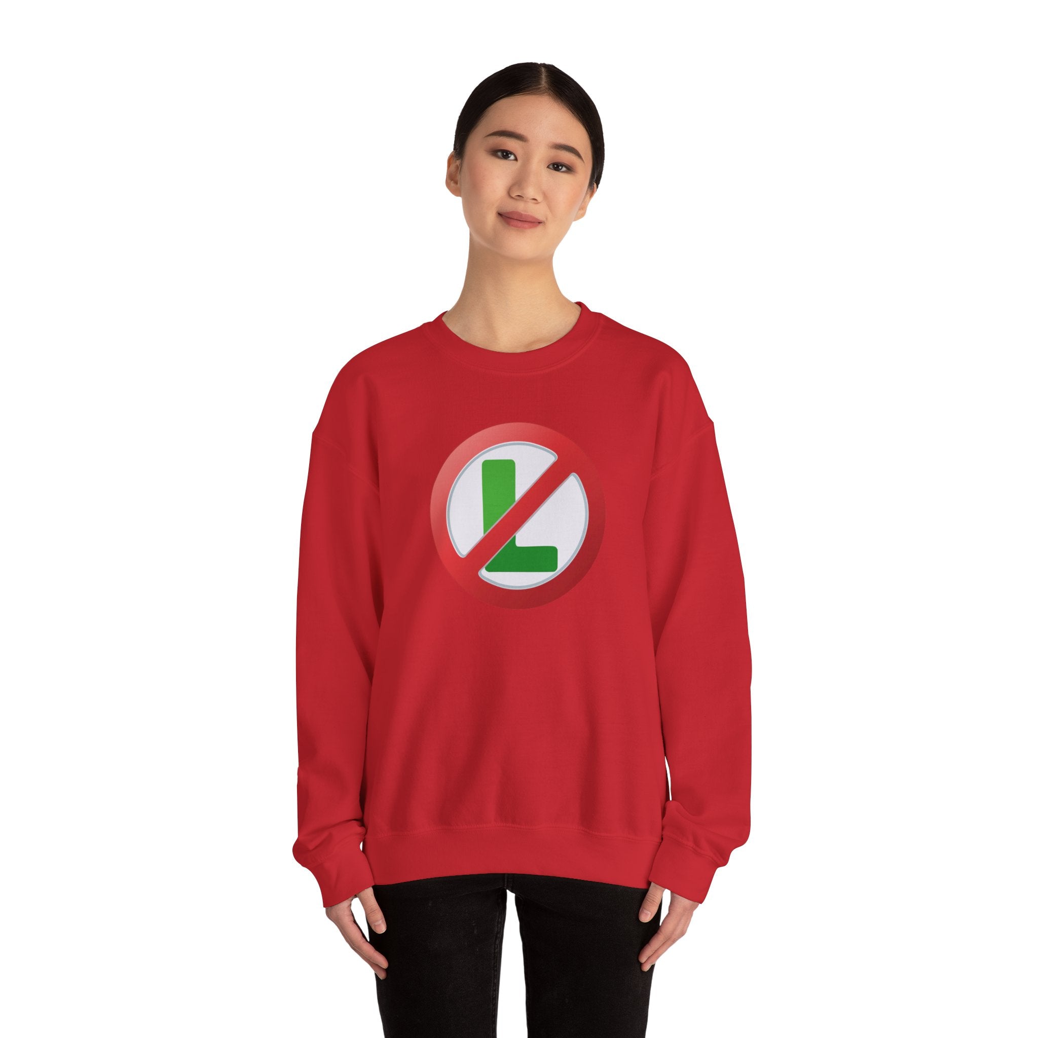 "No L" Christmas Sweatshirt | Funny Noel Pun Design