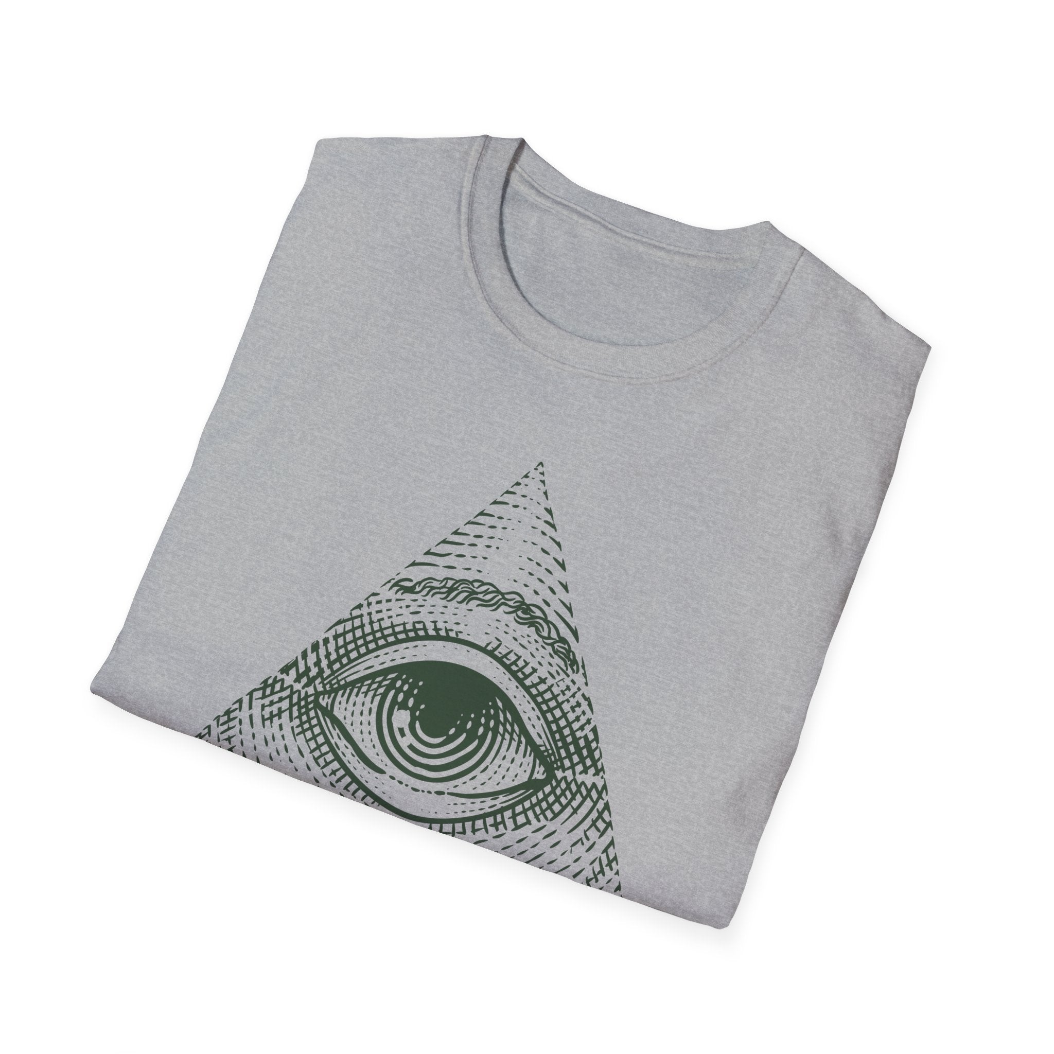 Illuminati Eye T-Shirt | Mysterious All-Seeing Eye Design