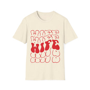 Wife Label T-Shirt | Married Life Tee | Fun Gift For Brides - Deez Teez