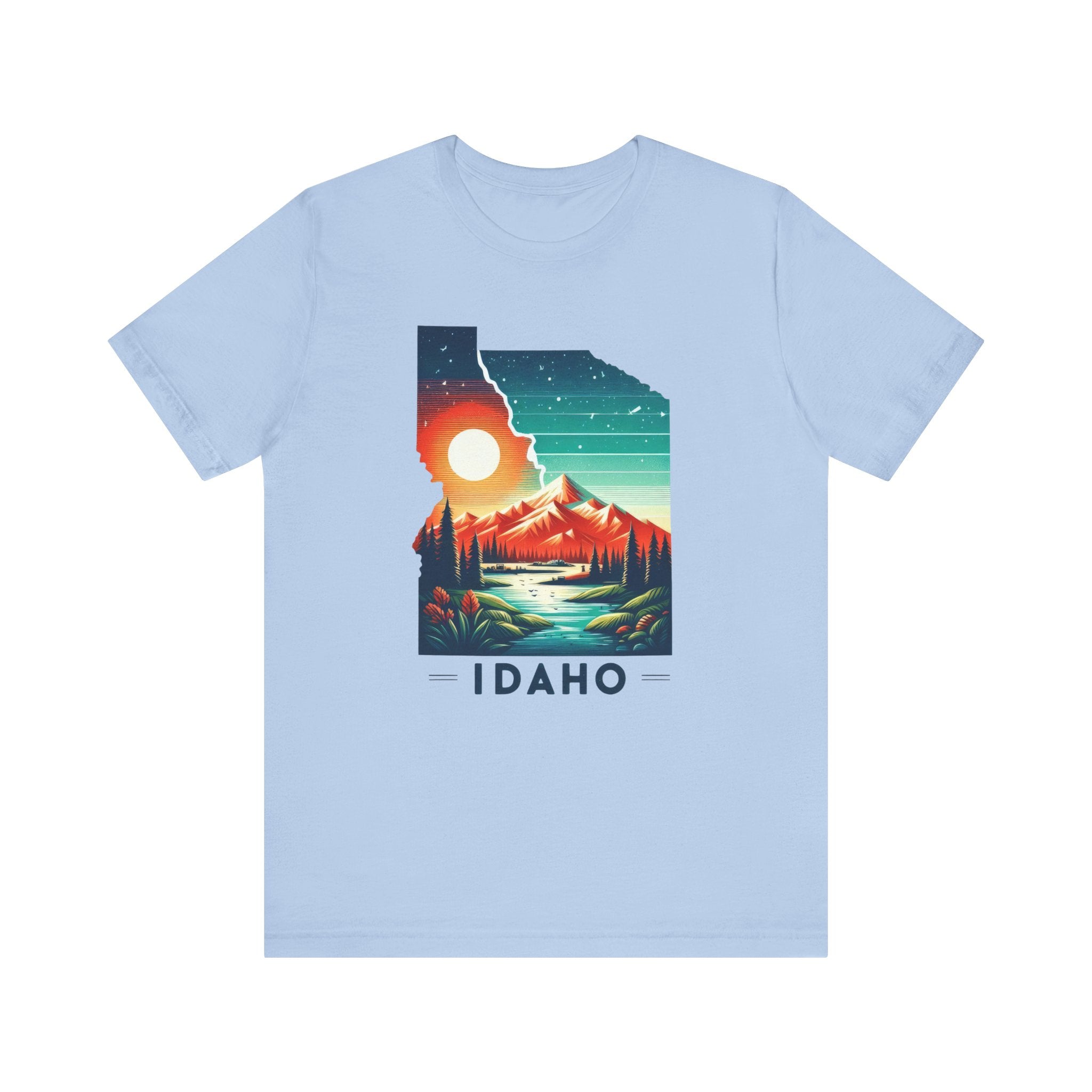 Idaho State Pride T-Shirt | State of Idaho Graphic T-Shirt - Deez Teez