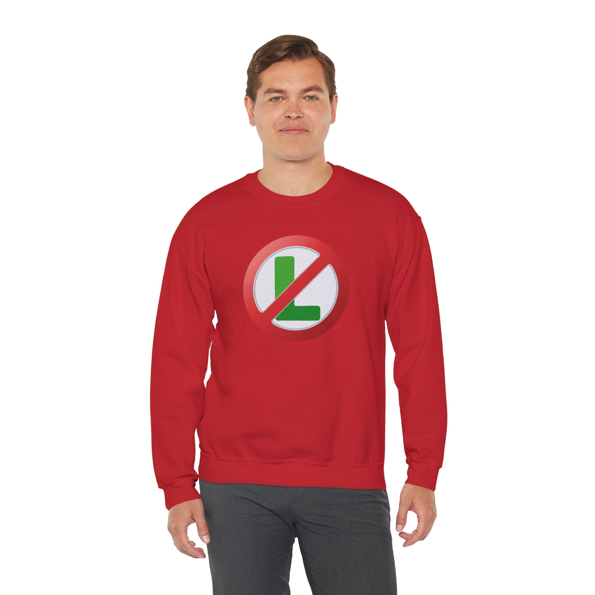 "No L" Christmas Sweatshirt | Funny Noel Pun Design