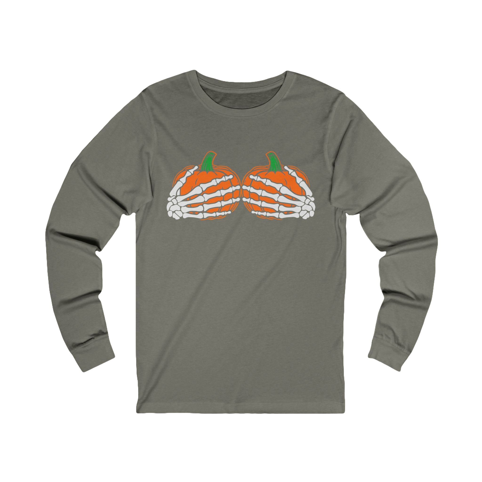 'My Pumpkins' Halloween T-Shirt | Long-Sleeve Fall Tee - Deez Teez