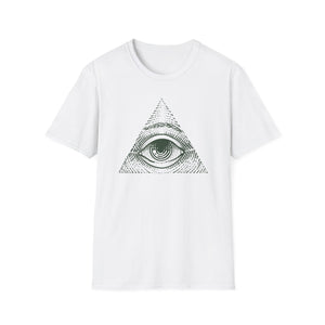 Illuminati Eye T-Shirt | Mysterious All-Seeing Eye Design